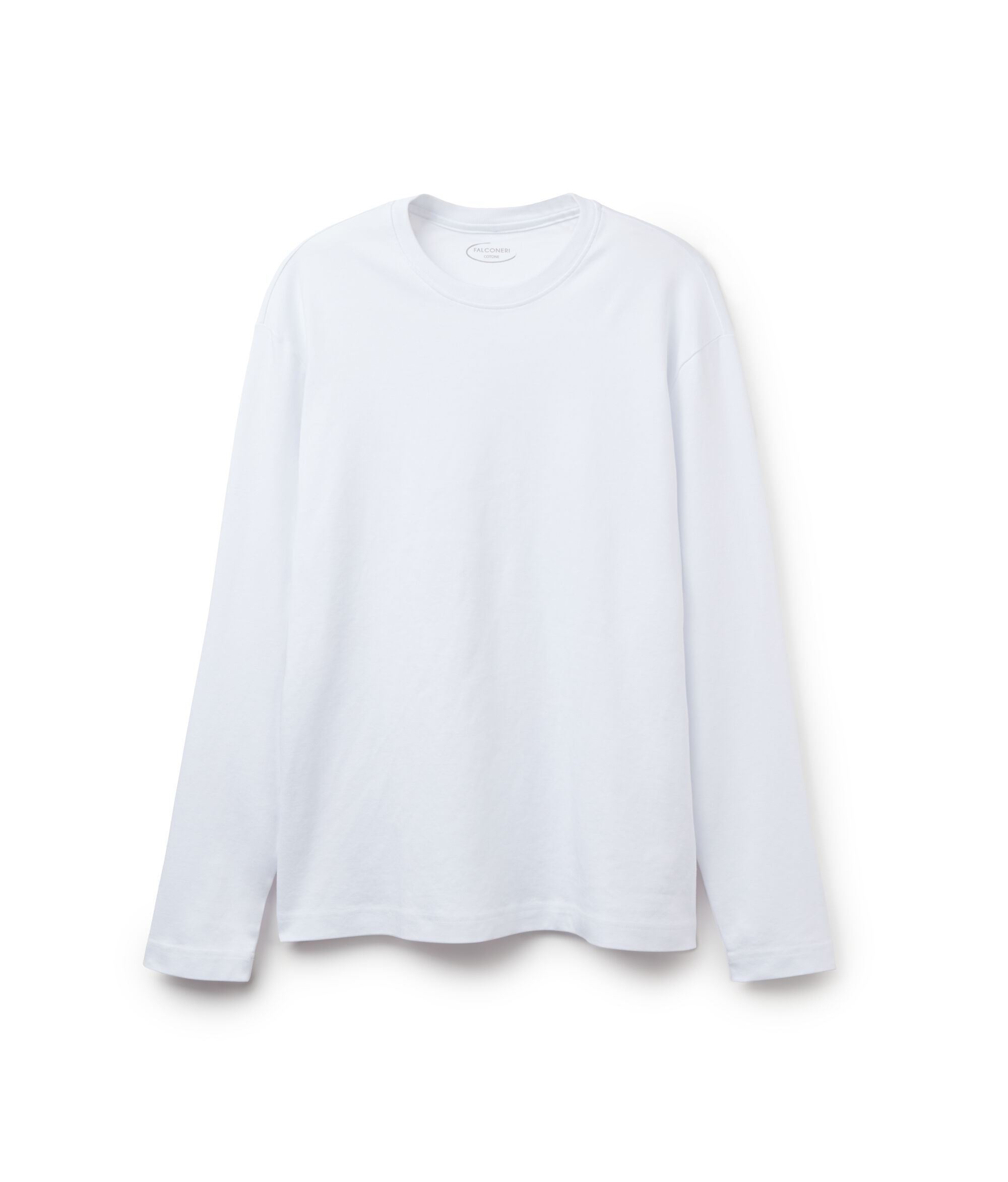 Maglia Girocollo in Jersey di Cotone