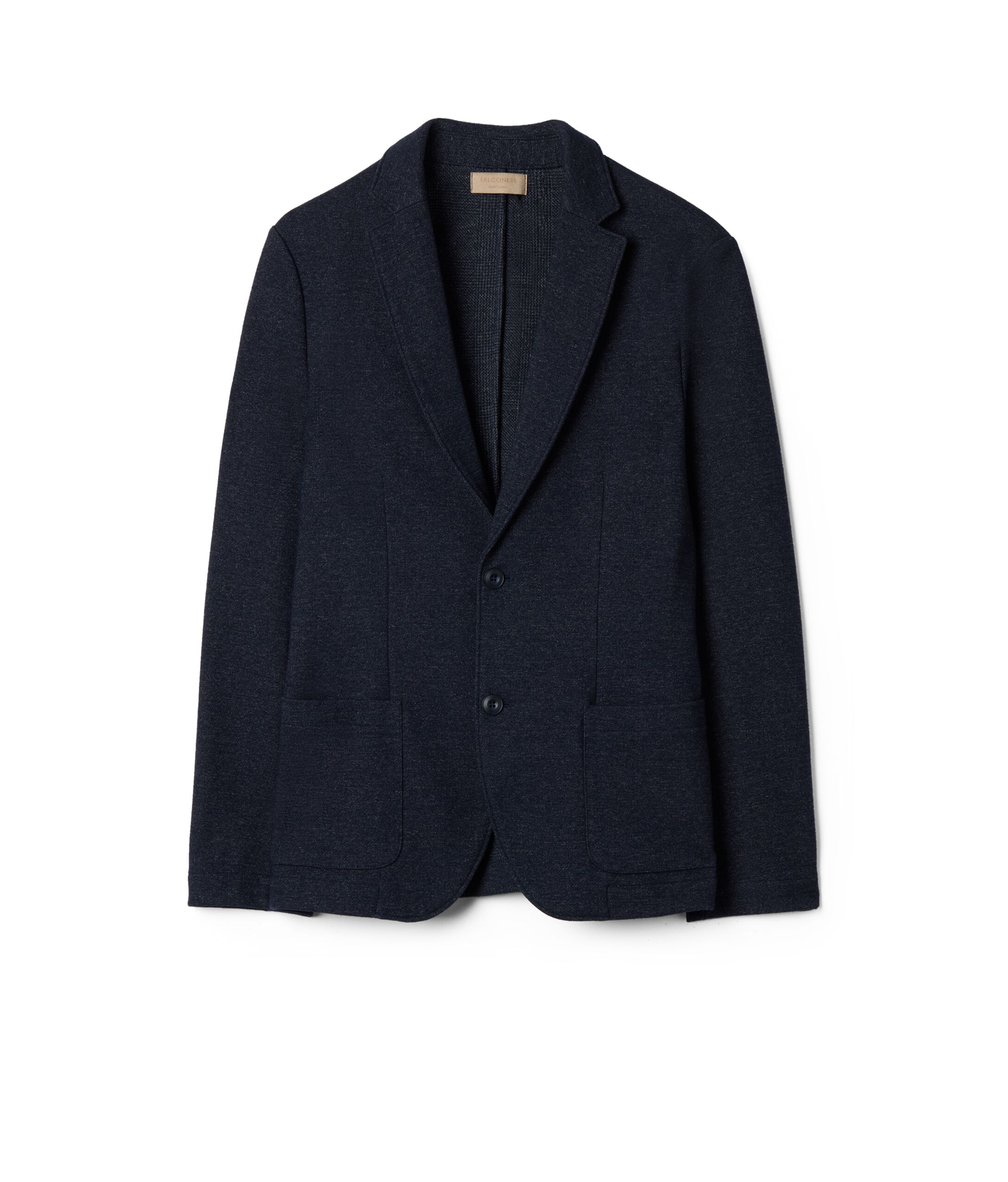 Grisaille Grey Jacket Colore Blue
