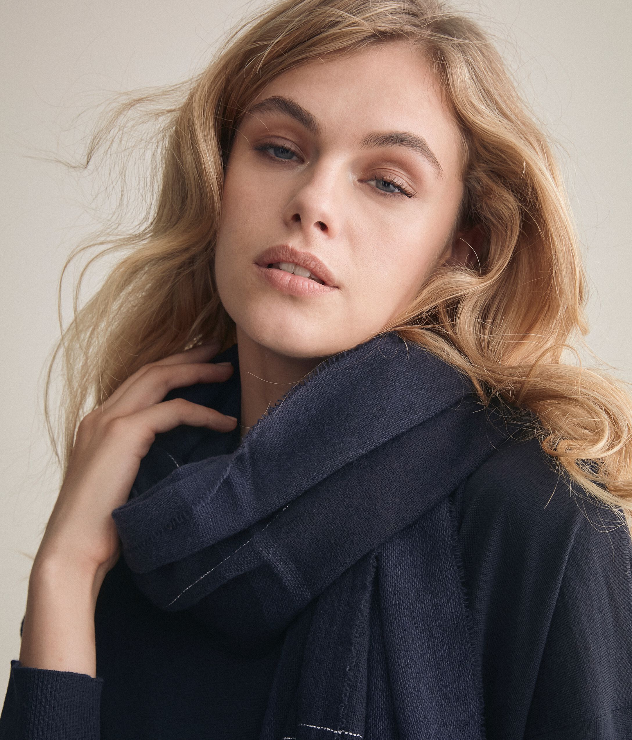 Écharpe Madras Laine