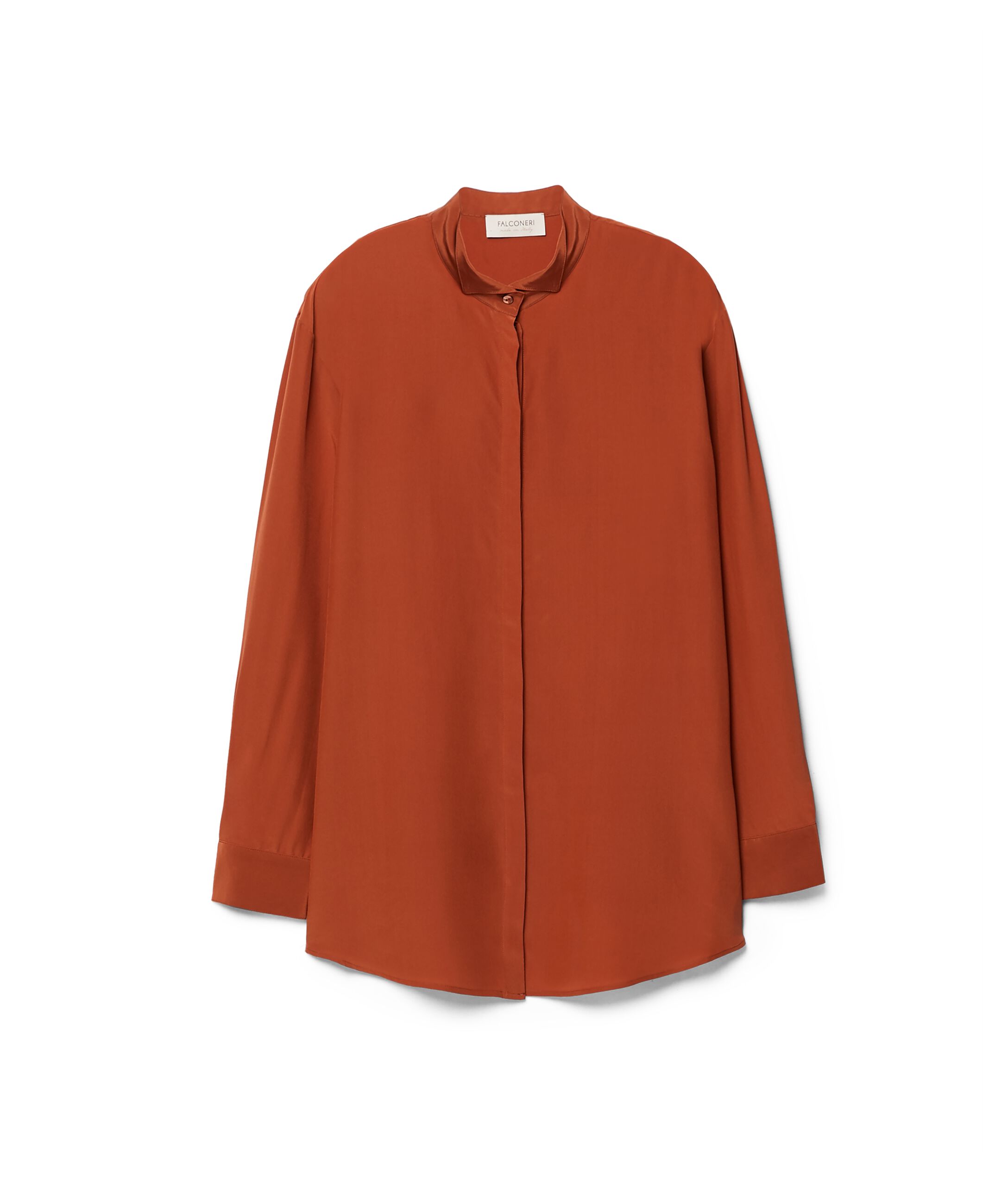 Camicia Smoking Crepe de Chine