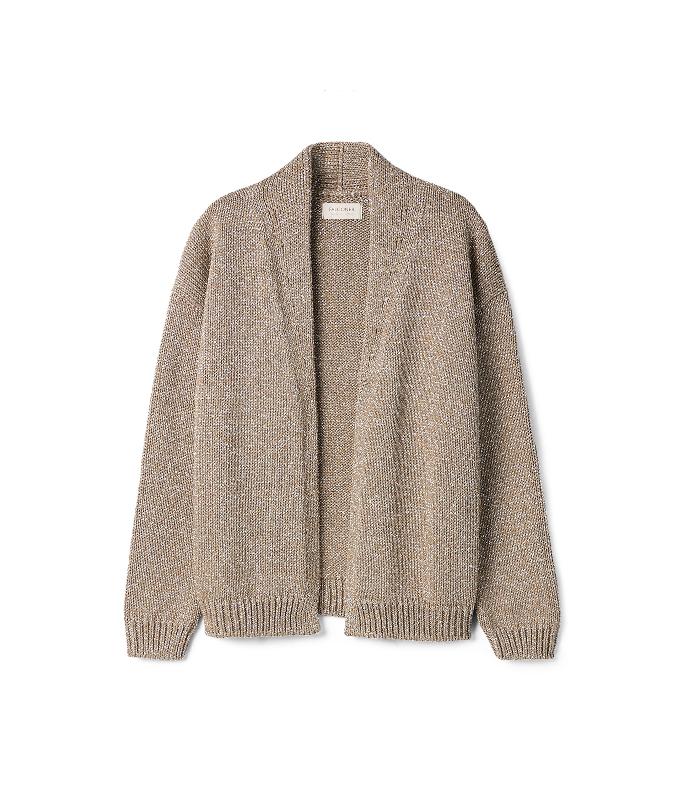 Cardigan en Lamé