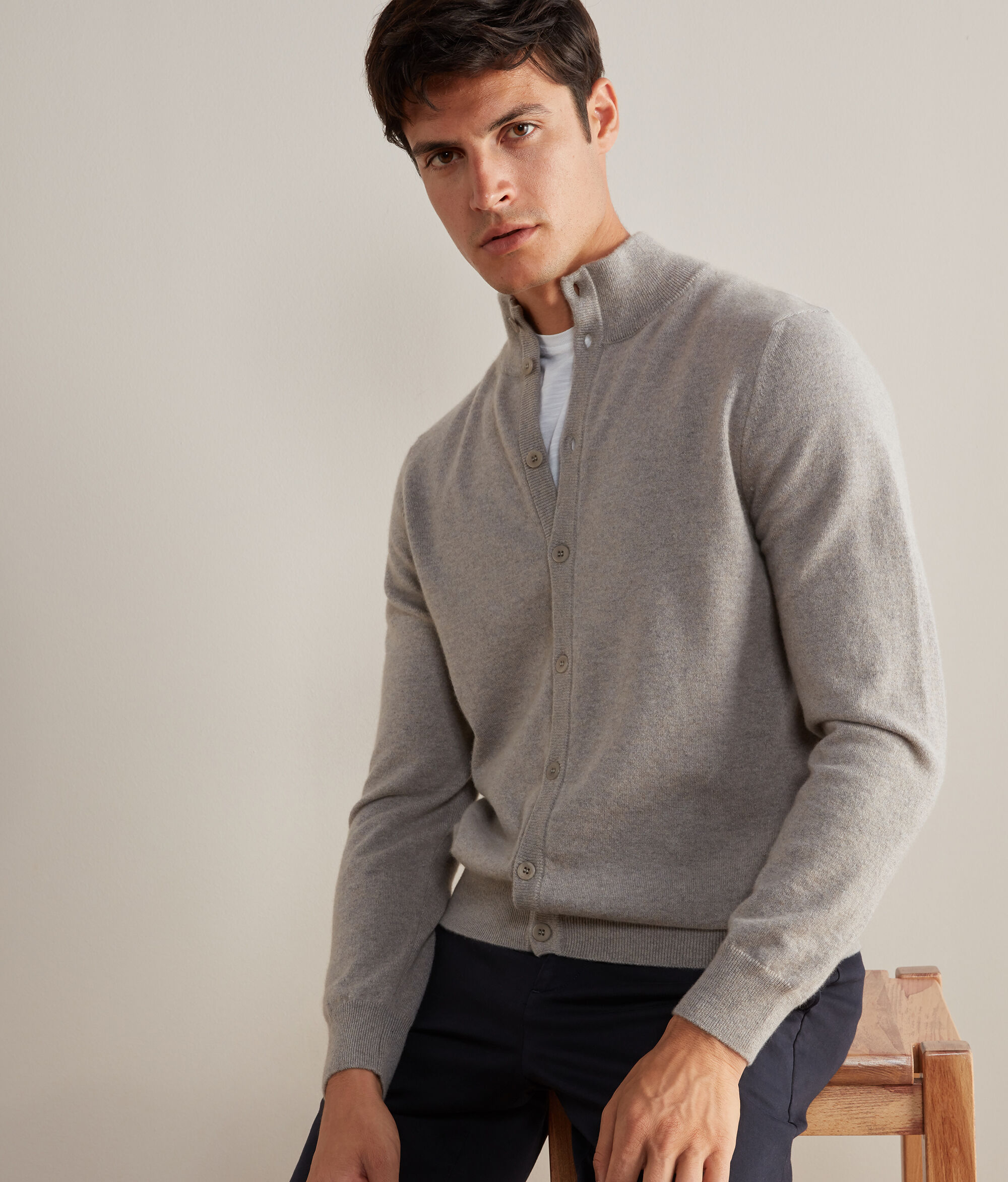 Ζακέτα από Ultrasoft Cashmere με Κουμπιά