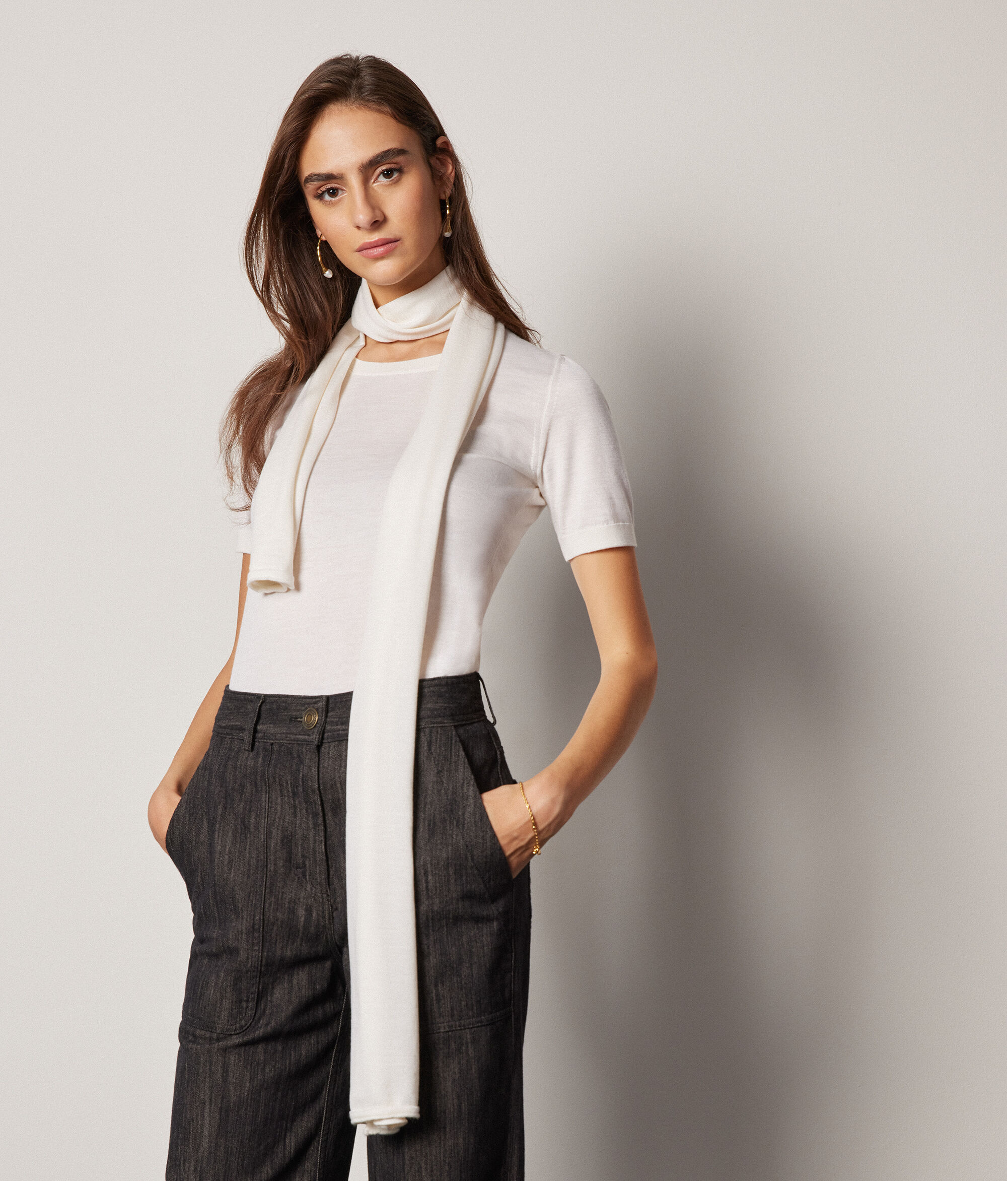 Κασκόλ από Ultrafine Cashmere