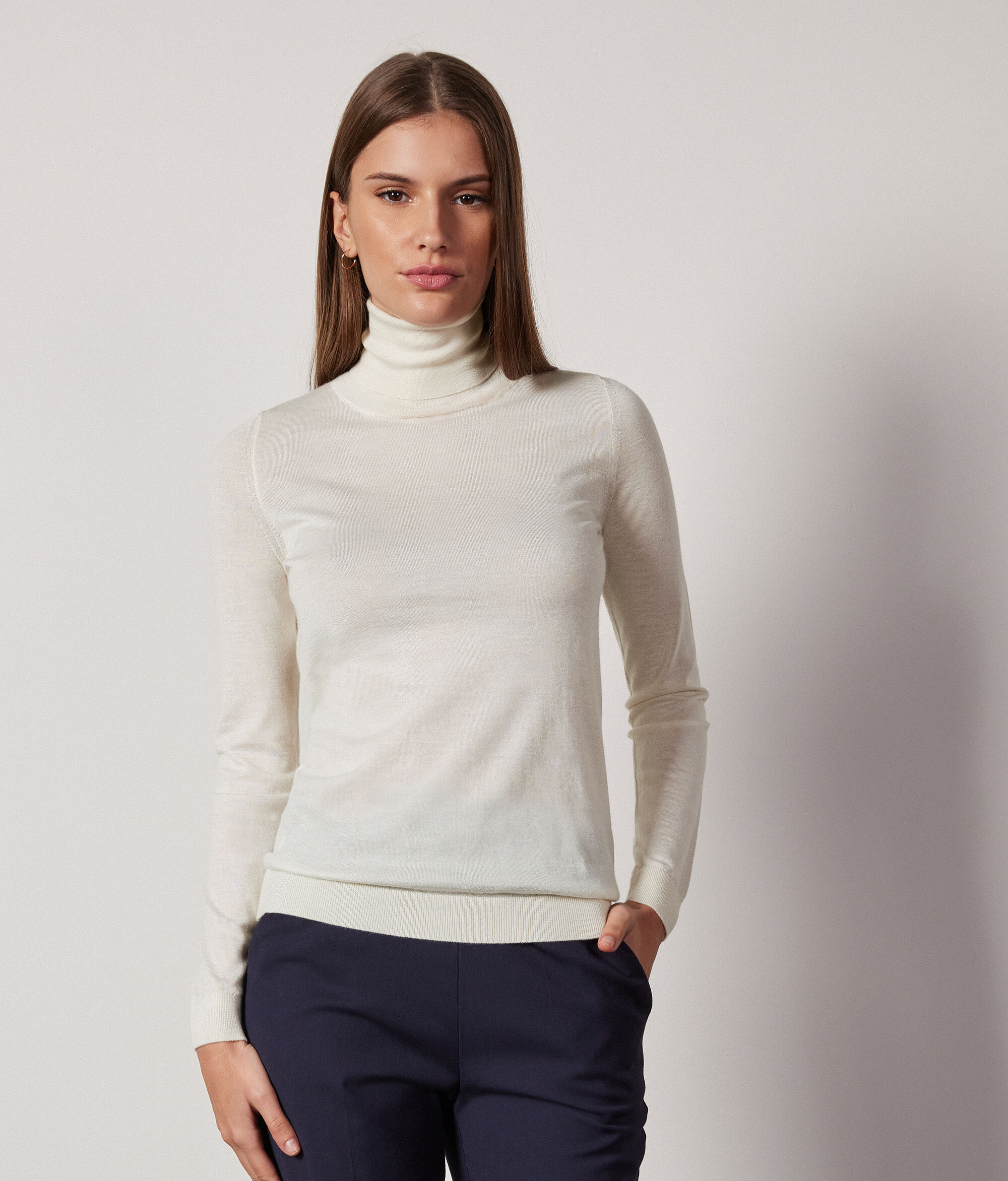 Rollkragenpullover aus Kaschmir Ultrafine