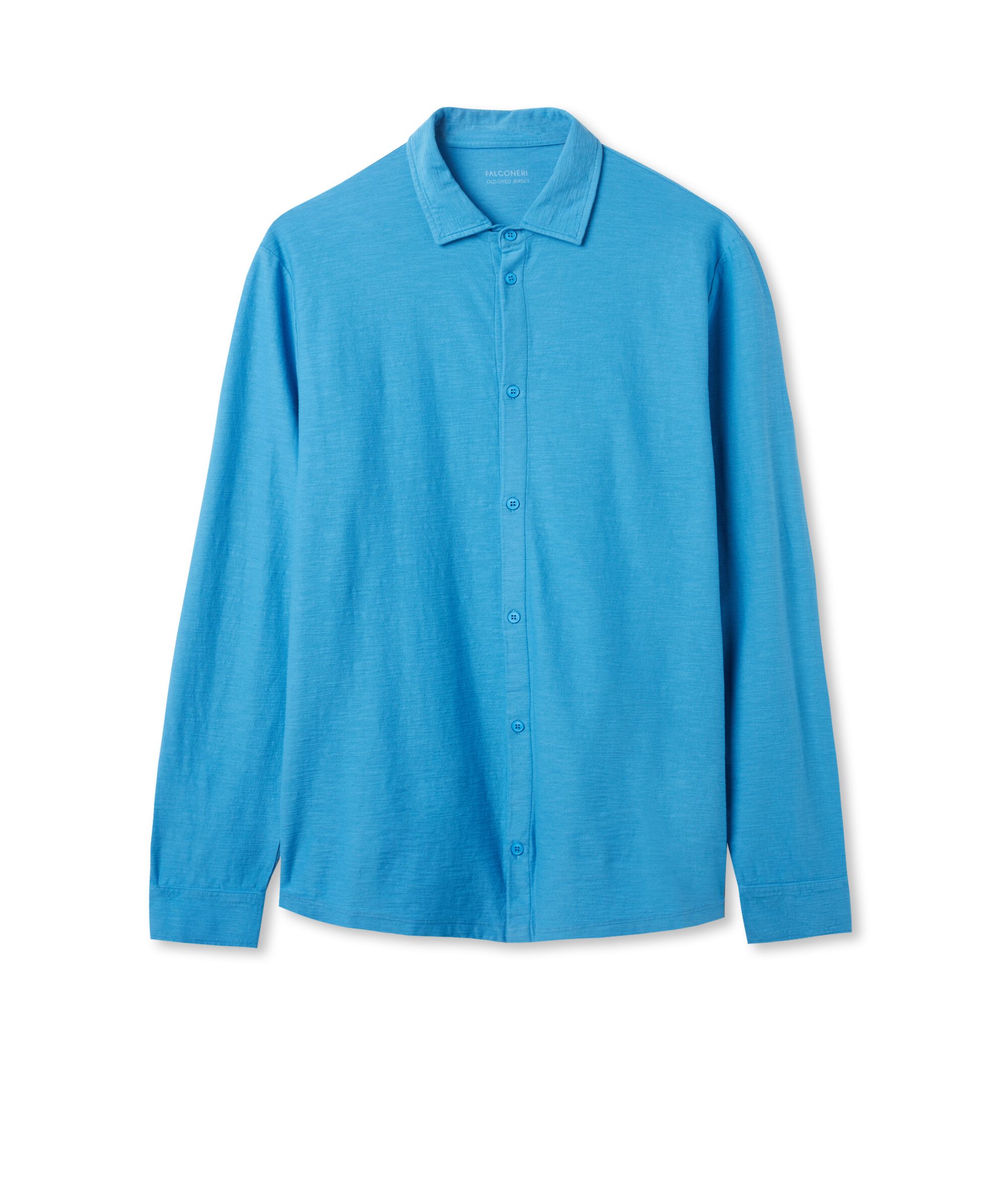Camiseta de algodón jaspeado Twist