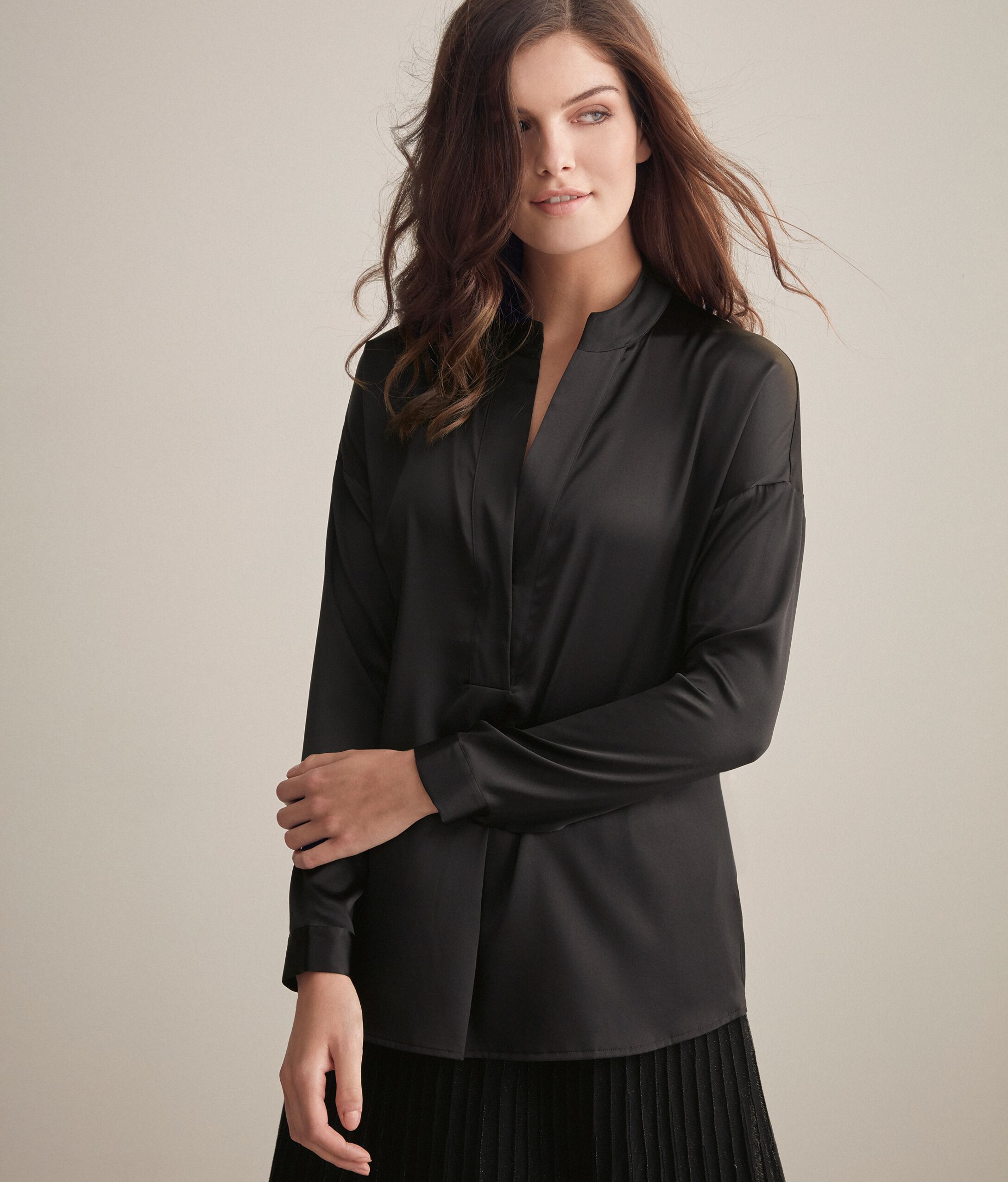 Camicia Collo Coreana
