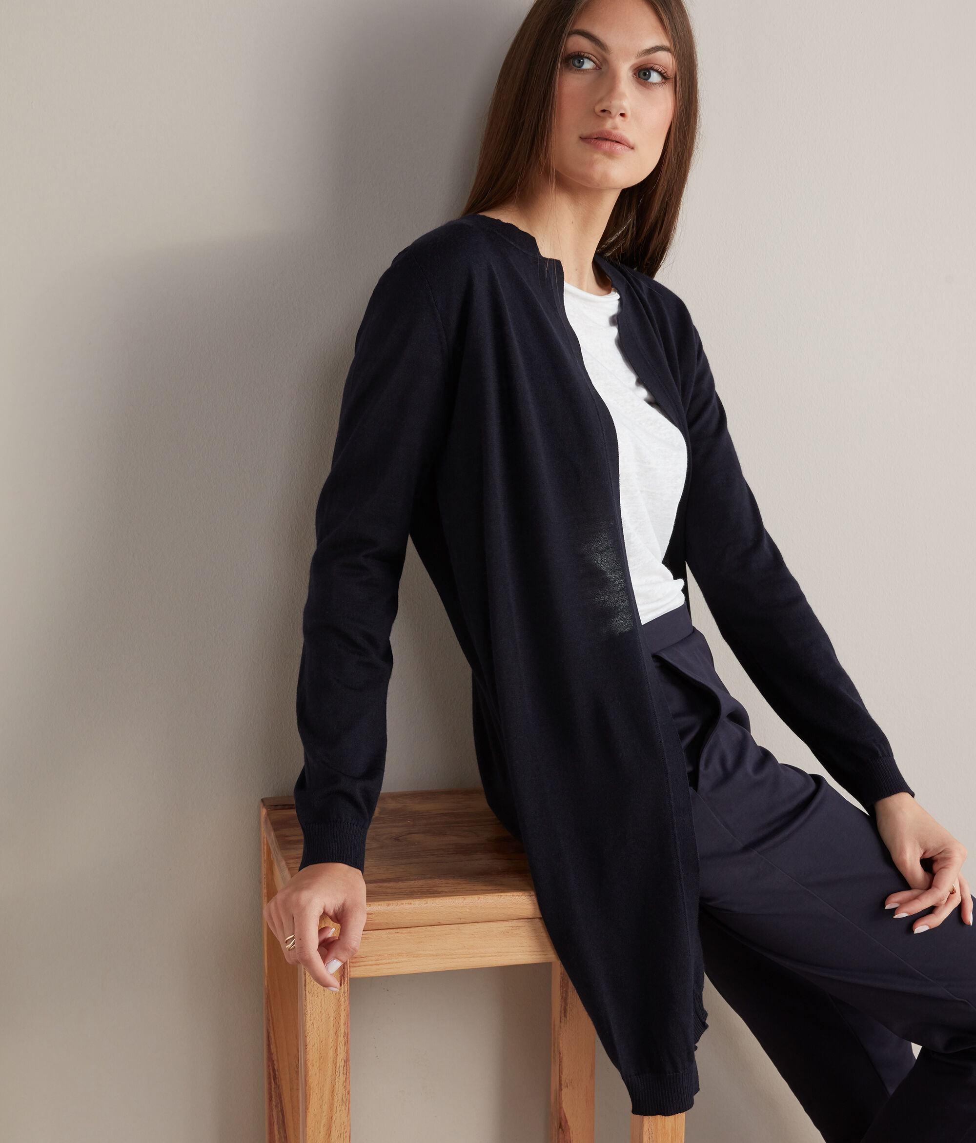 Ultrafine Cashmere Maxi Cardigan