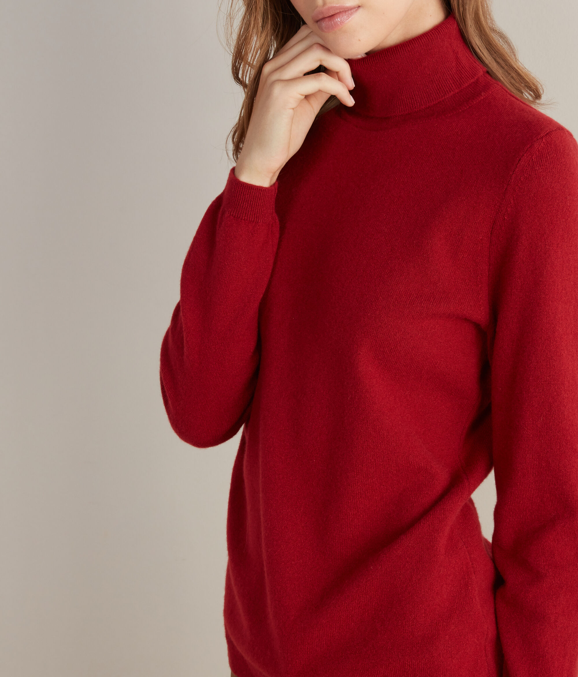 Sweter z golfem z kaszmiru Ultrasoft