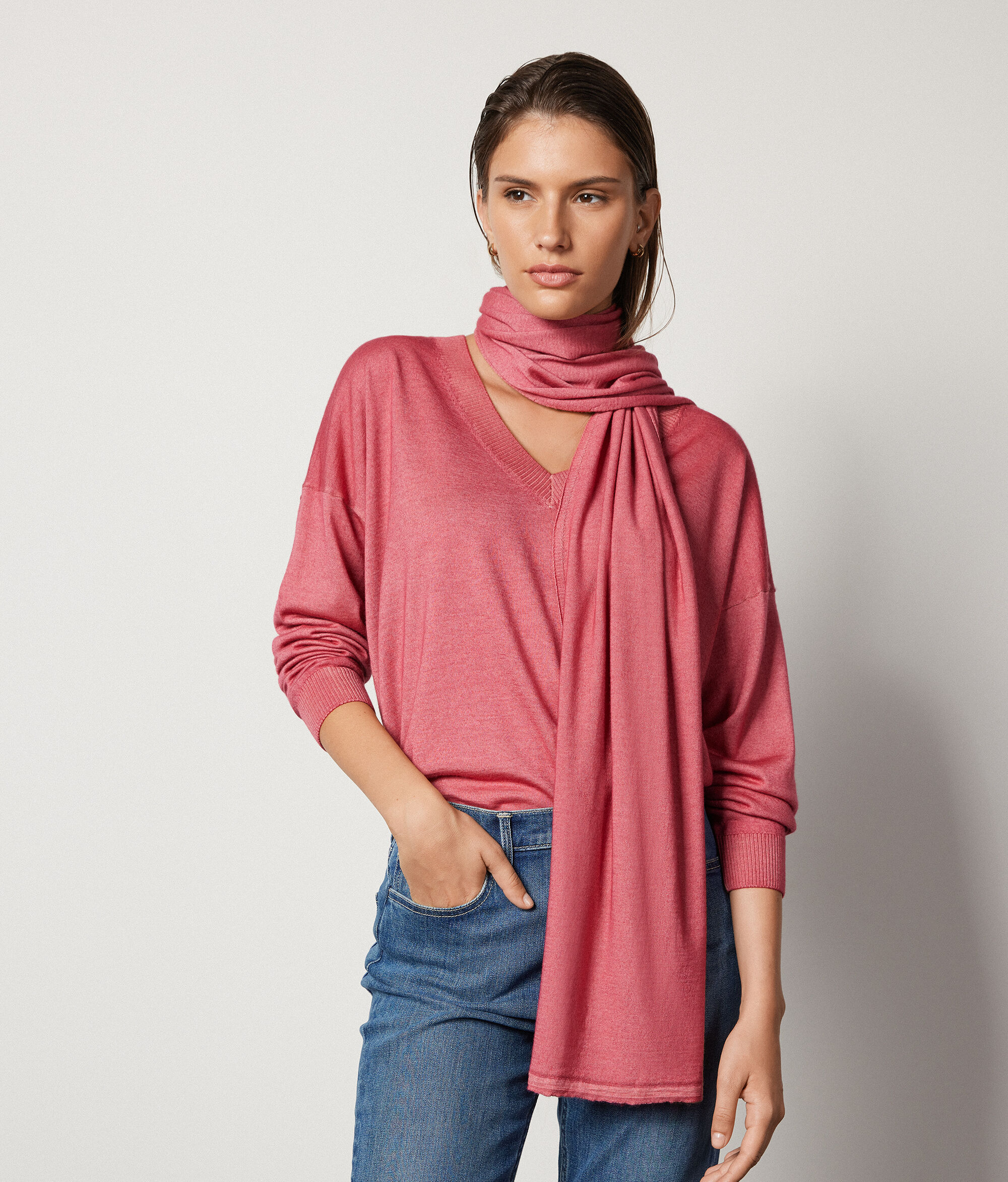 Sciarpa in Cashmere Ultrafine