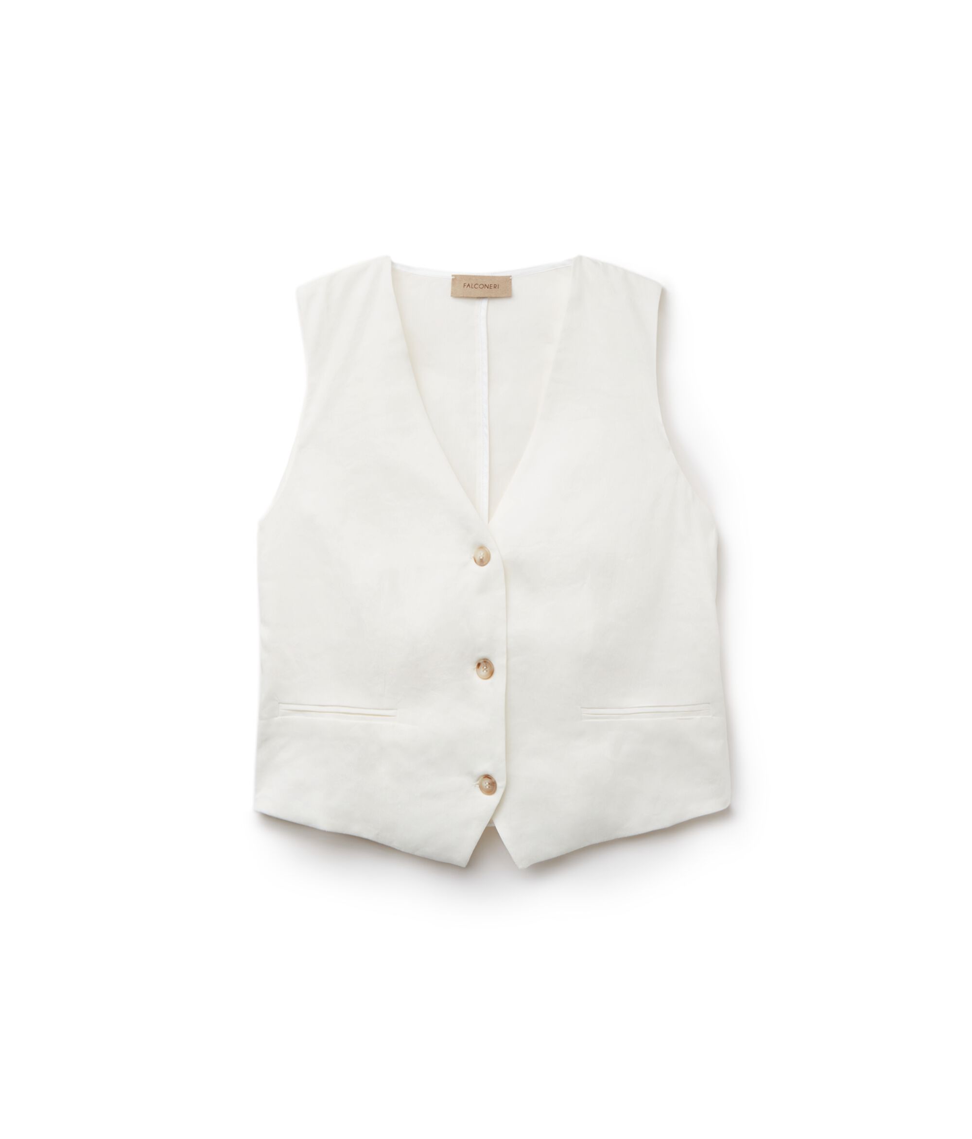 Linen Viscose Waistcoat