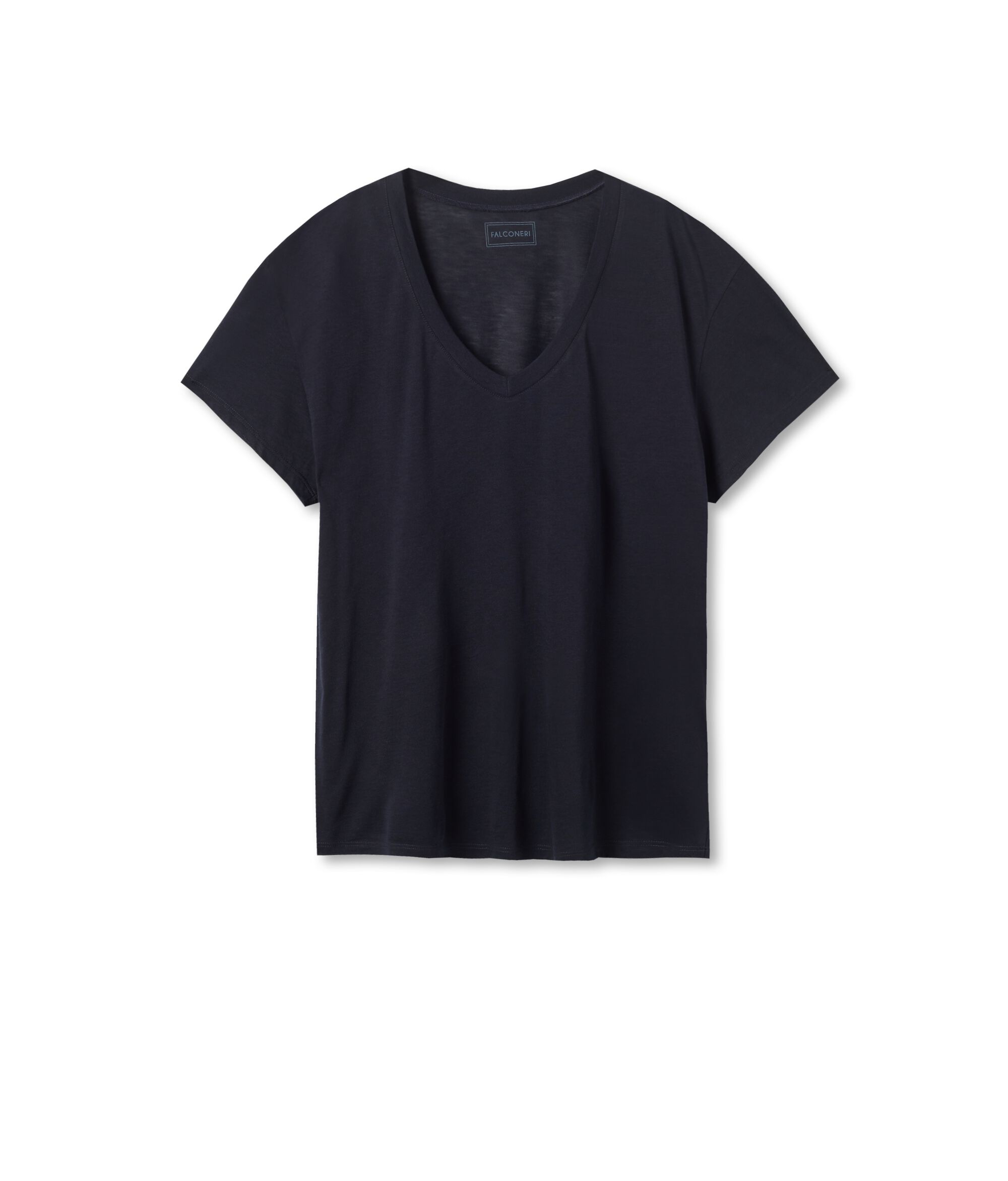 V-Neck Fresh Silk T-shirt