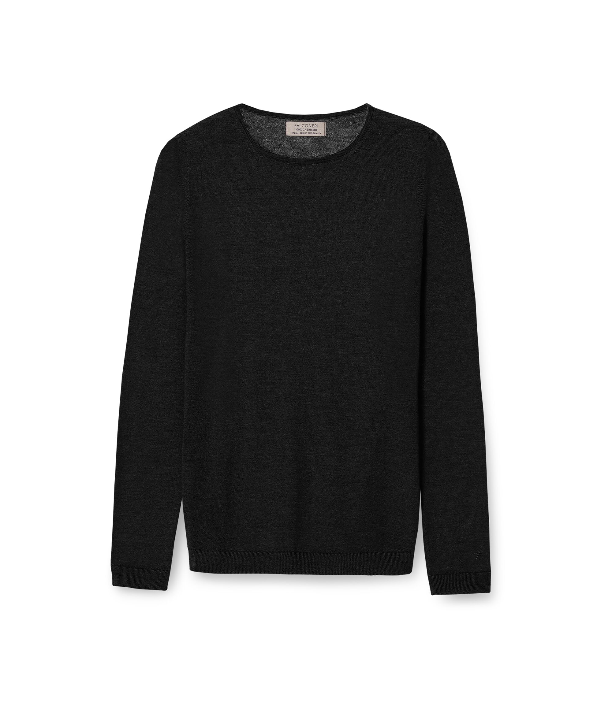 Round-Neck Ultrafine Cashmere Jumper