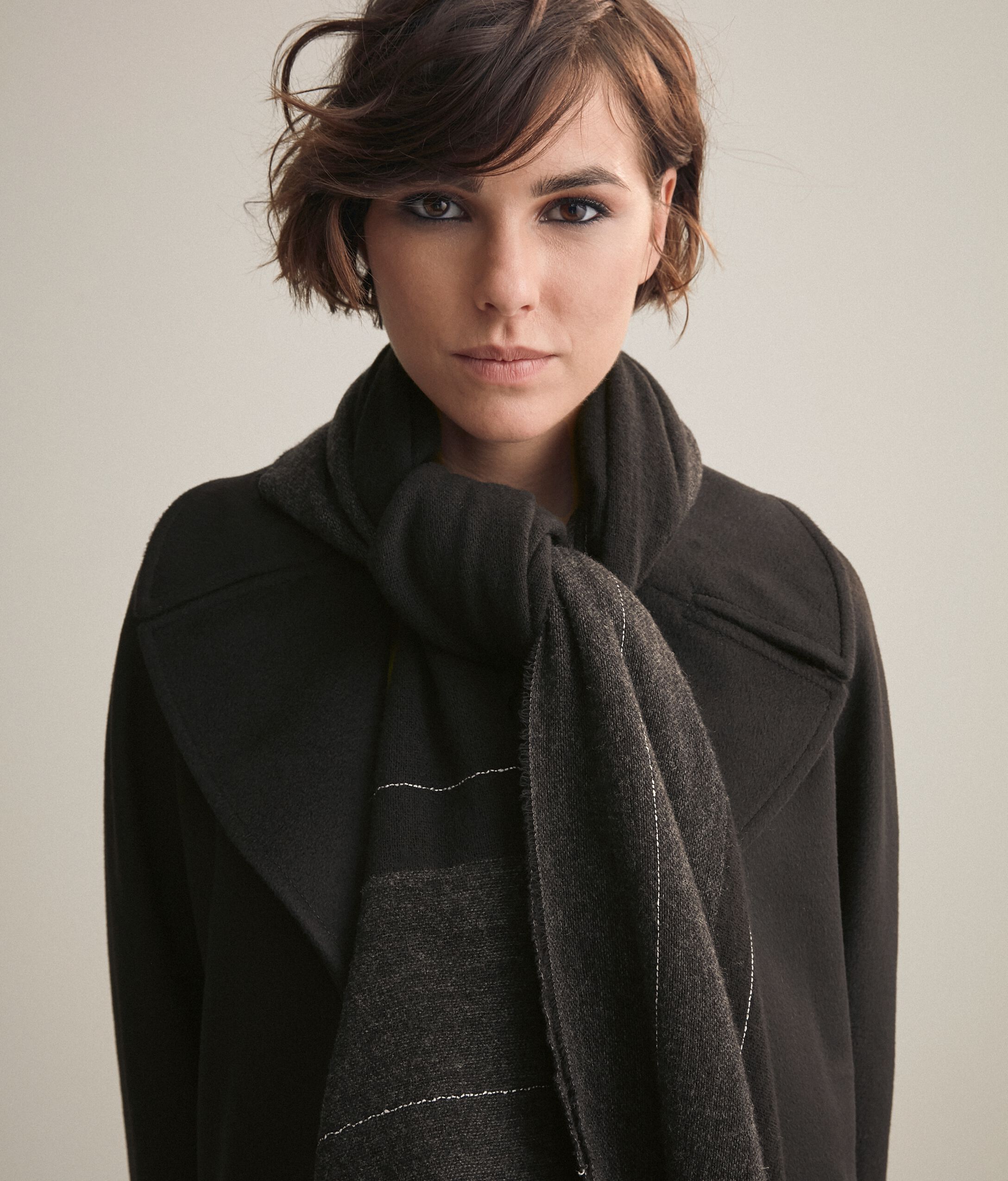 Écharpe Madras Laine