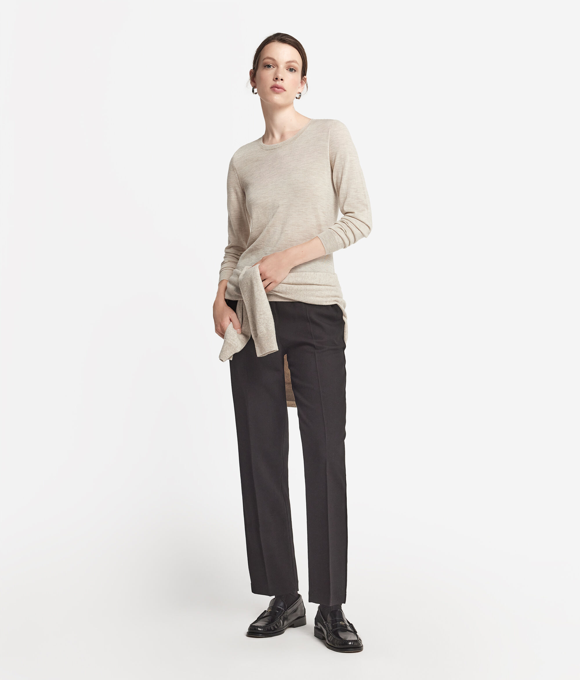 Maglia Girocollo in Cashmere Ultrafine