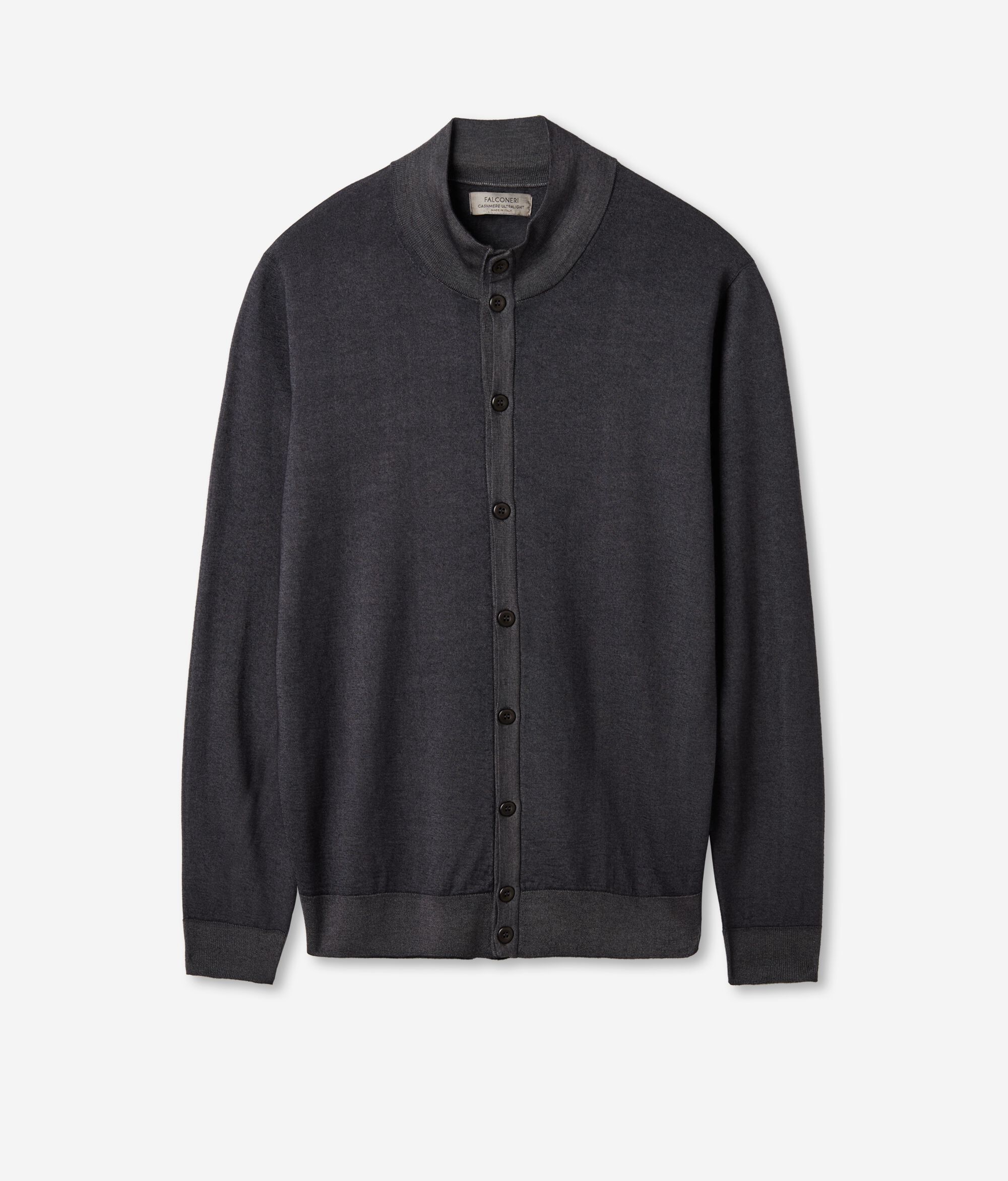 Cárdigan con botones de cashmere ultrafine