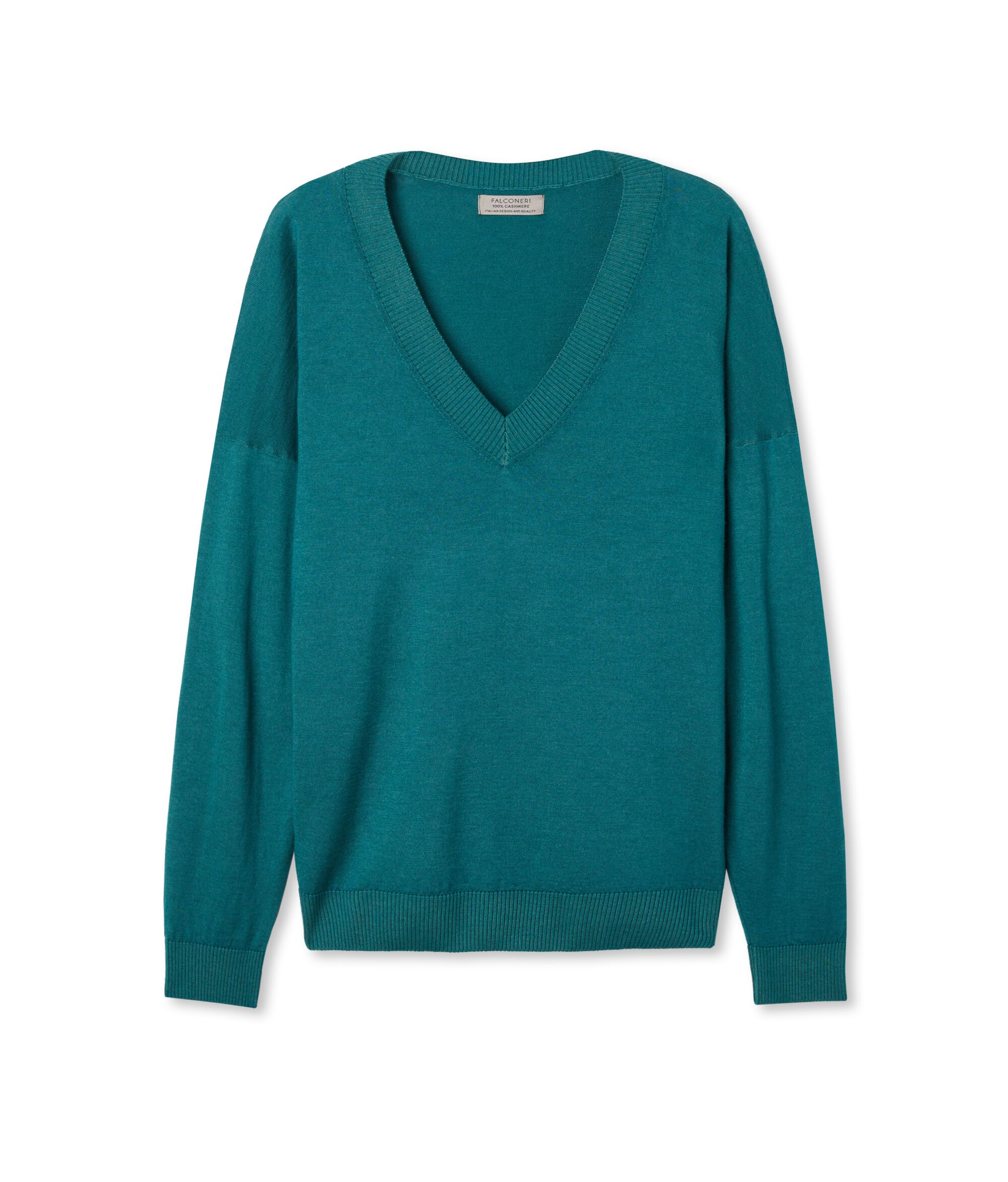 Ultrafine Cashmere V-Neck Jumper