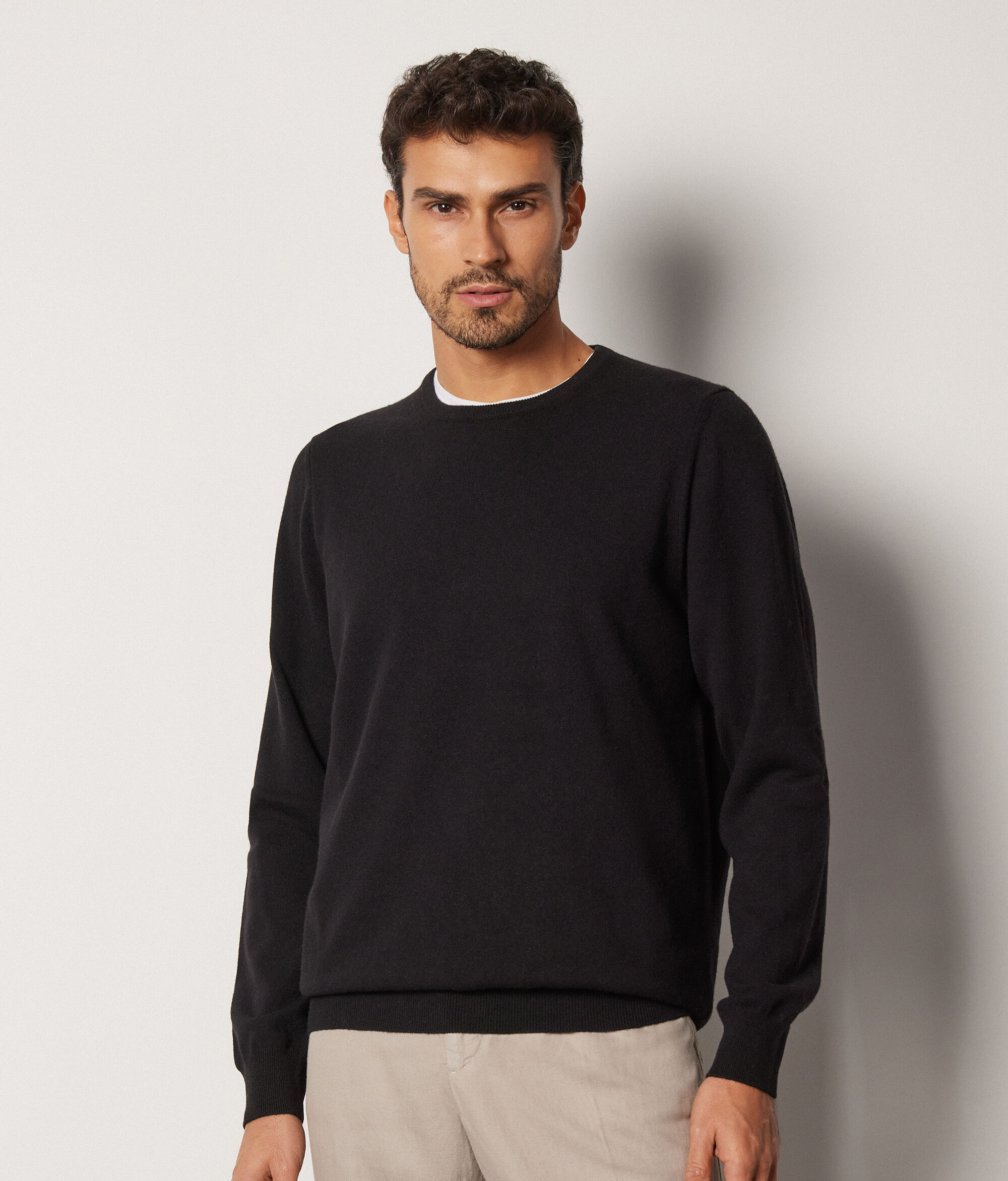 Jersei de coll rodó de Cashmere Ultrasoft