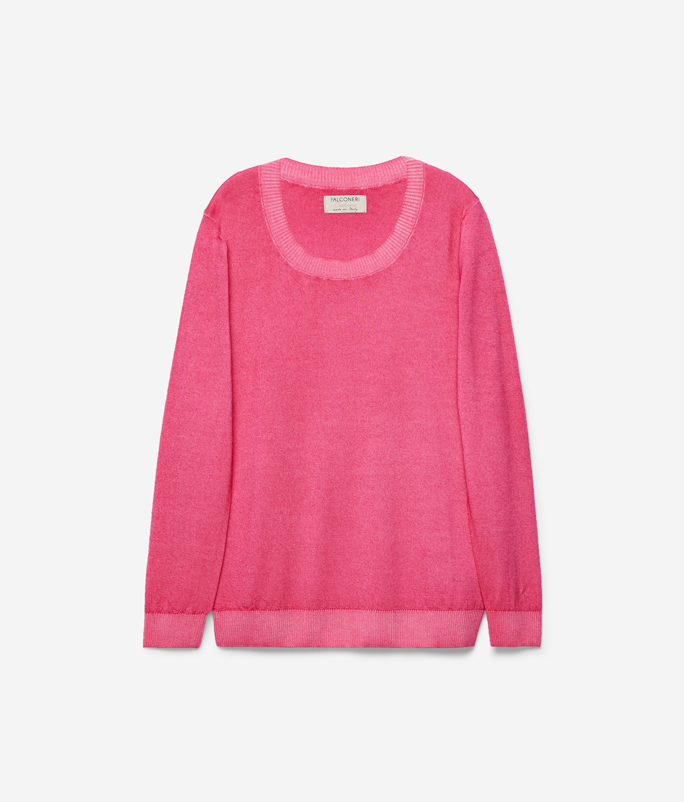 Maglia Girocollo in Cashmere Ultrafine