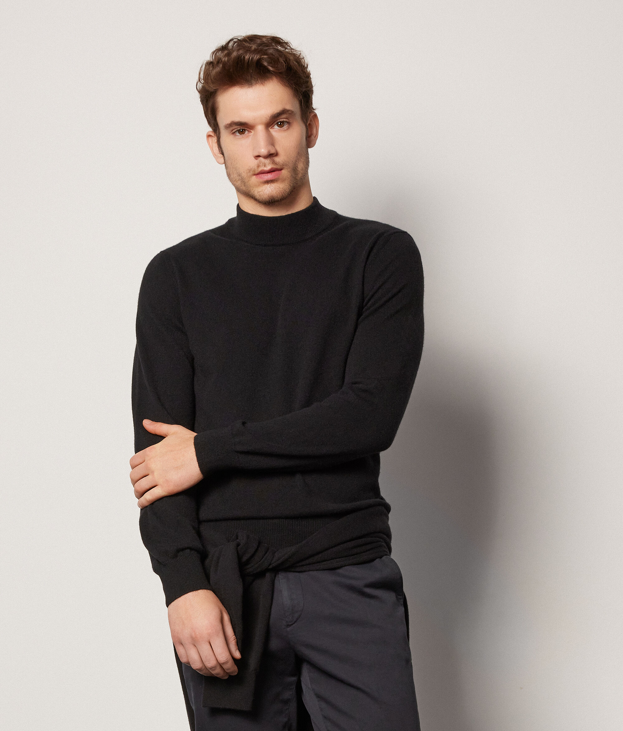 Maglia Lupetto in Cashmere Ultrasoft