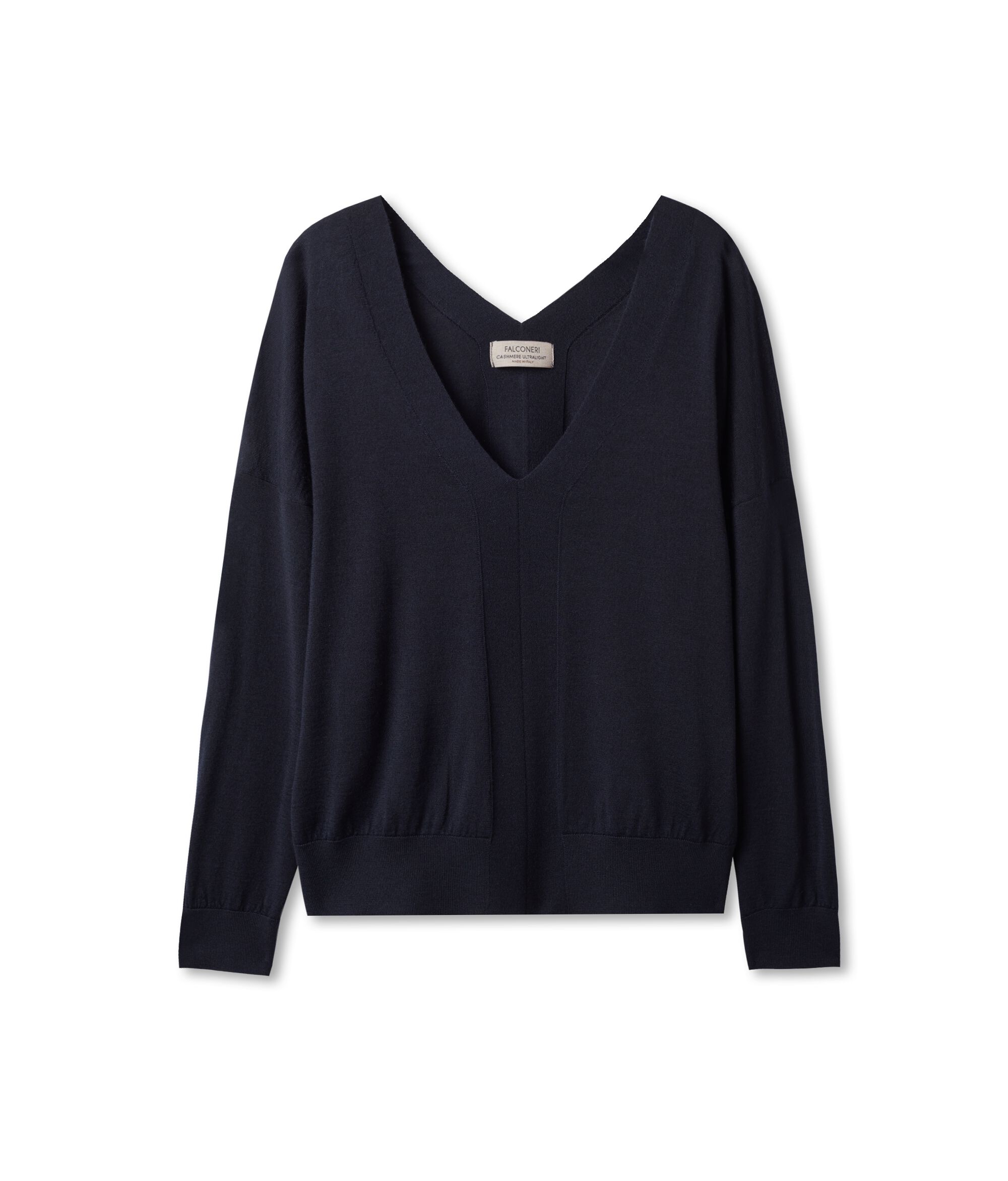 Pullover mit V-Ausschnitt aus Kaschmir Ultrafine