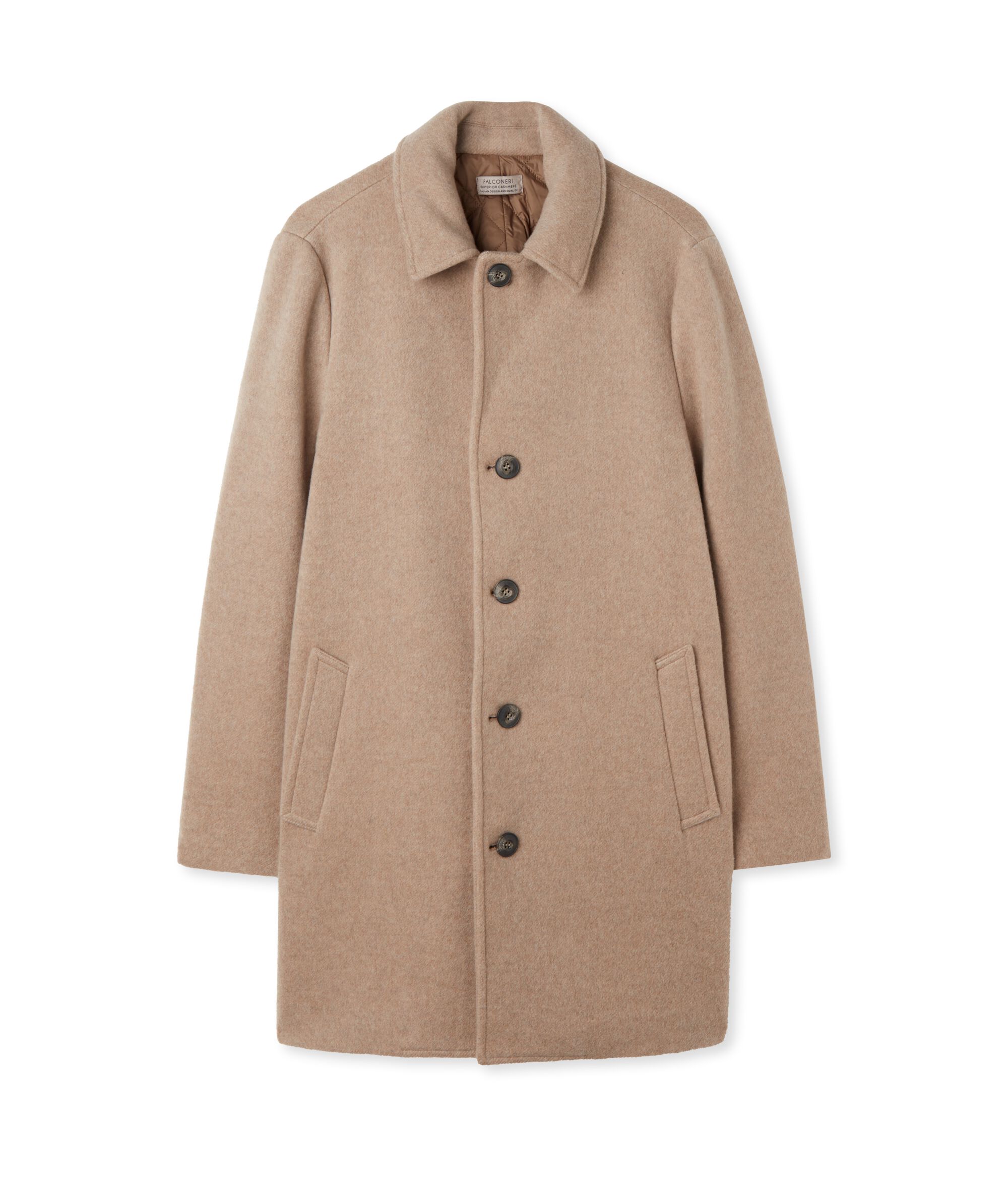 Cappotto Monopetto in Cashmere Ultrasoft