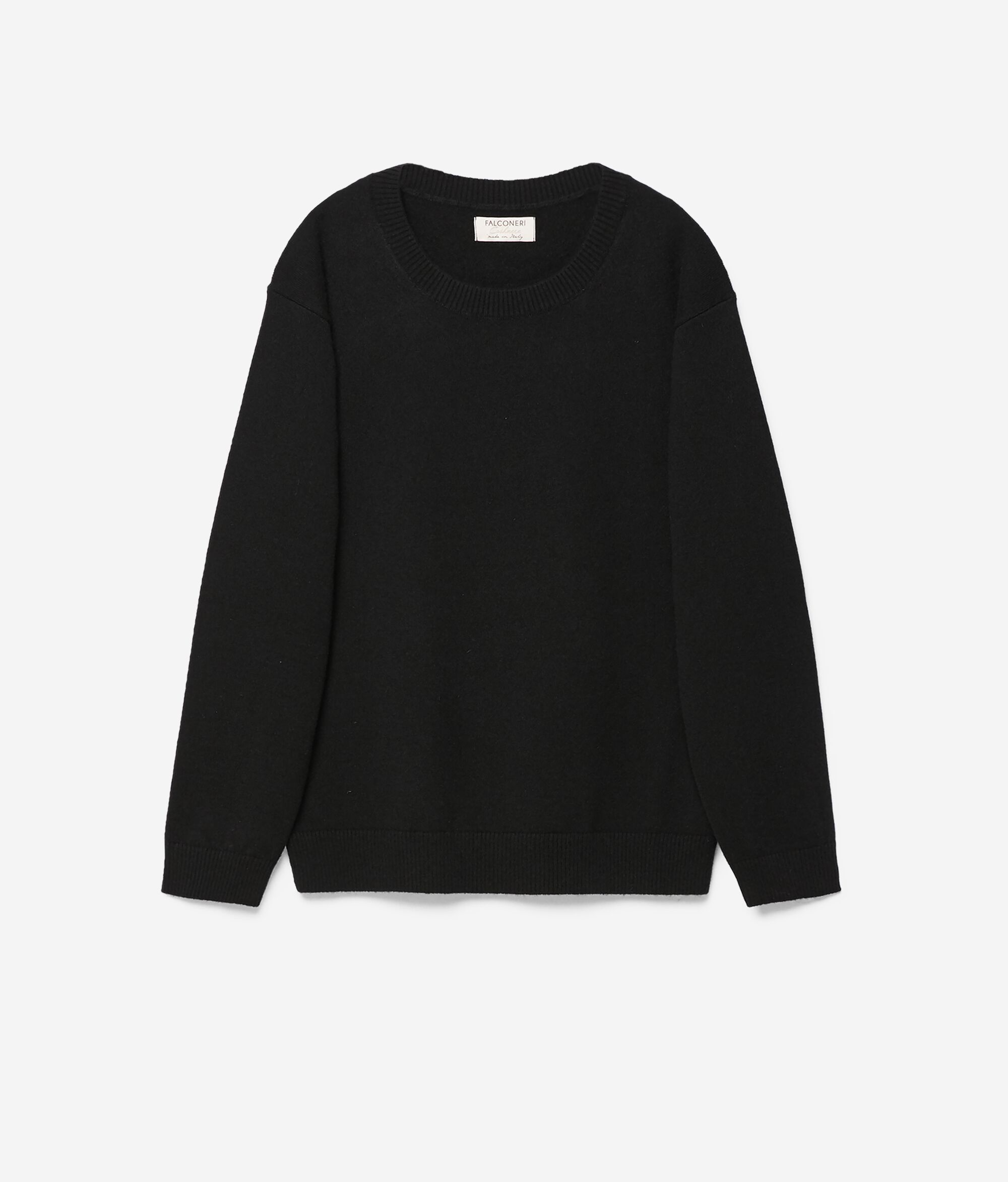 Pull à col bateau en cachemire ultra-doux