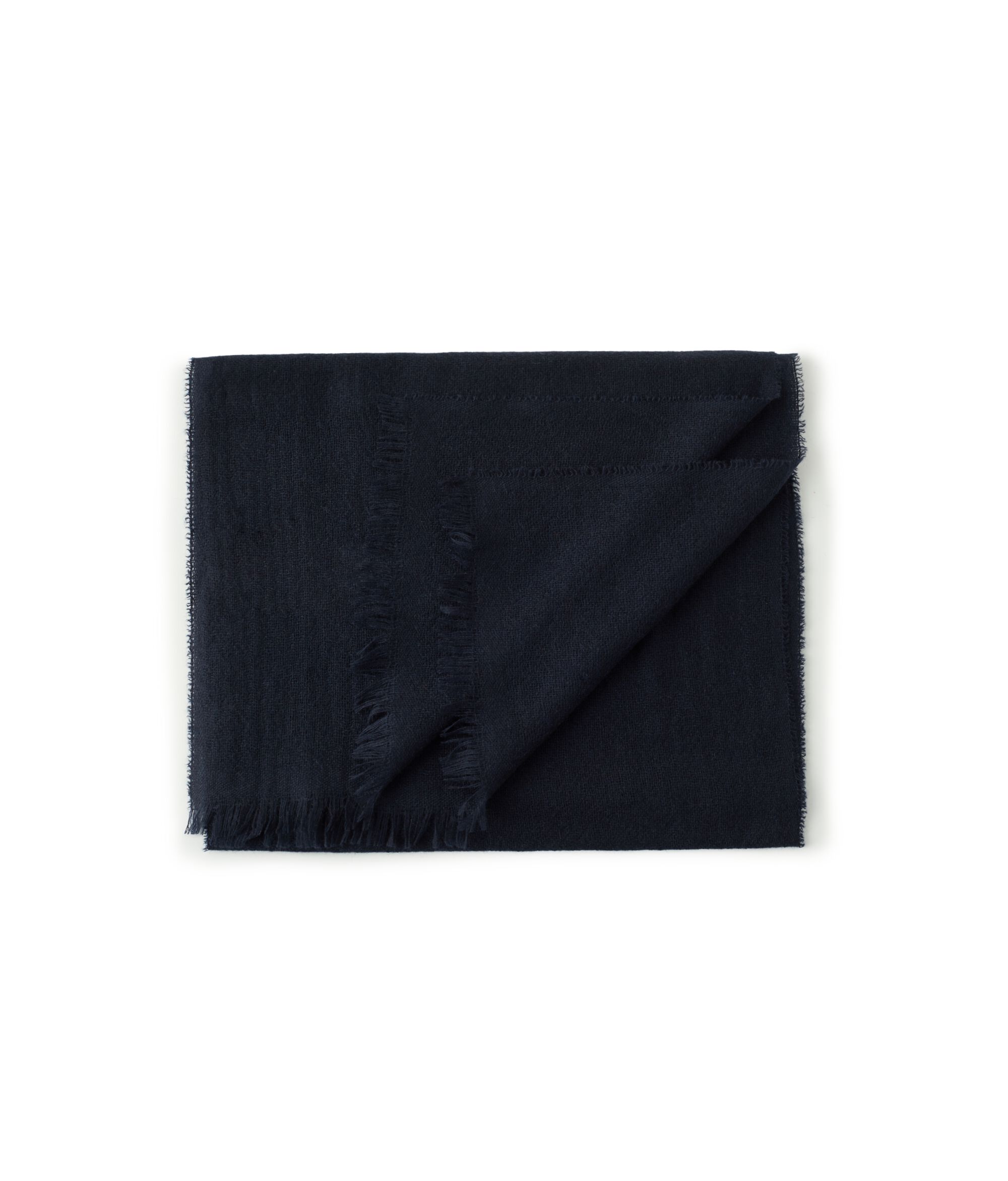 Sciarpa in Cashmere Colore Blu Navy