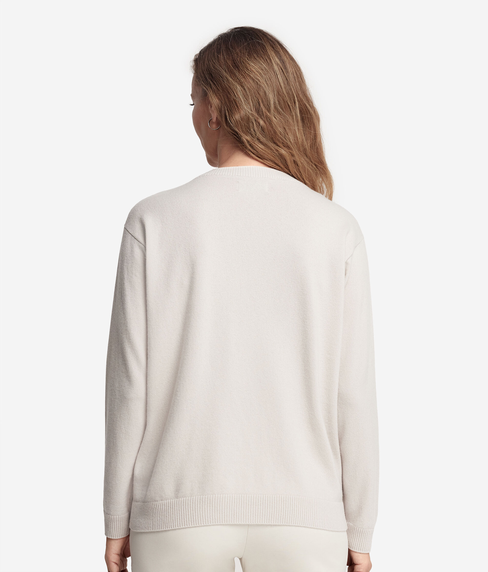 Sweter z dekoltem w łódkę z kaszmiru Ultrasoft