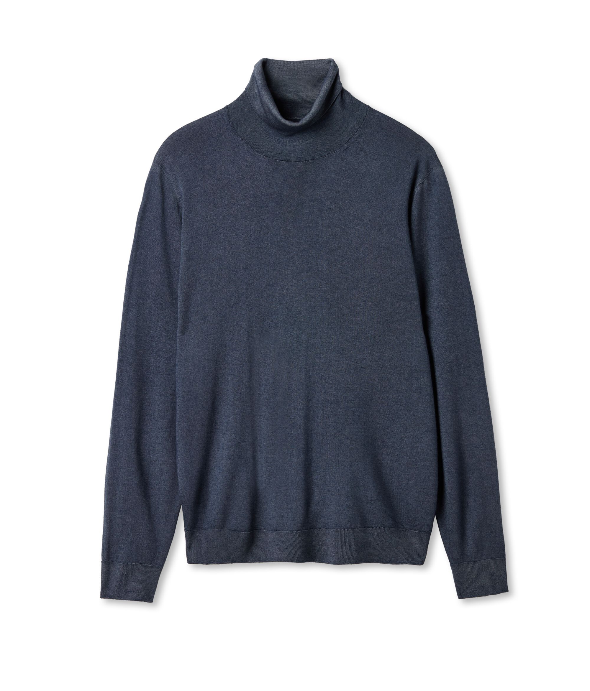 Pull à col roulé en cachemire ultra-fin