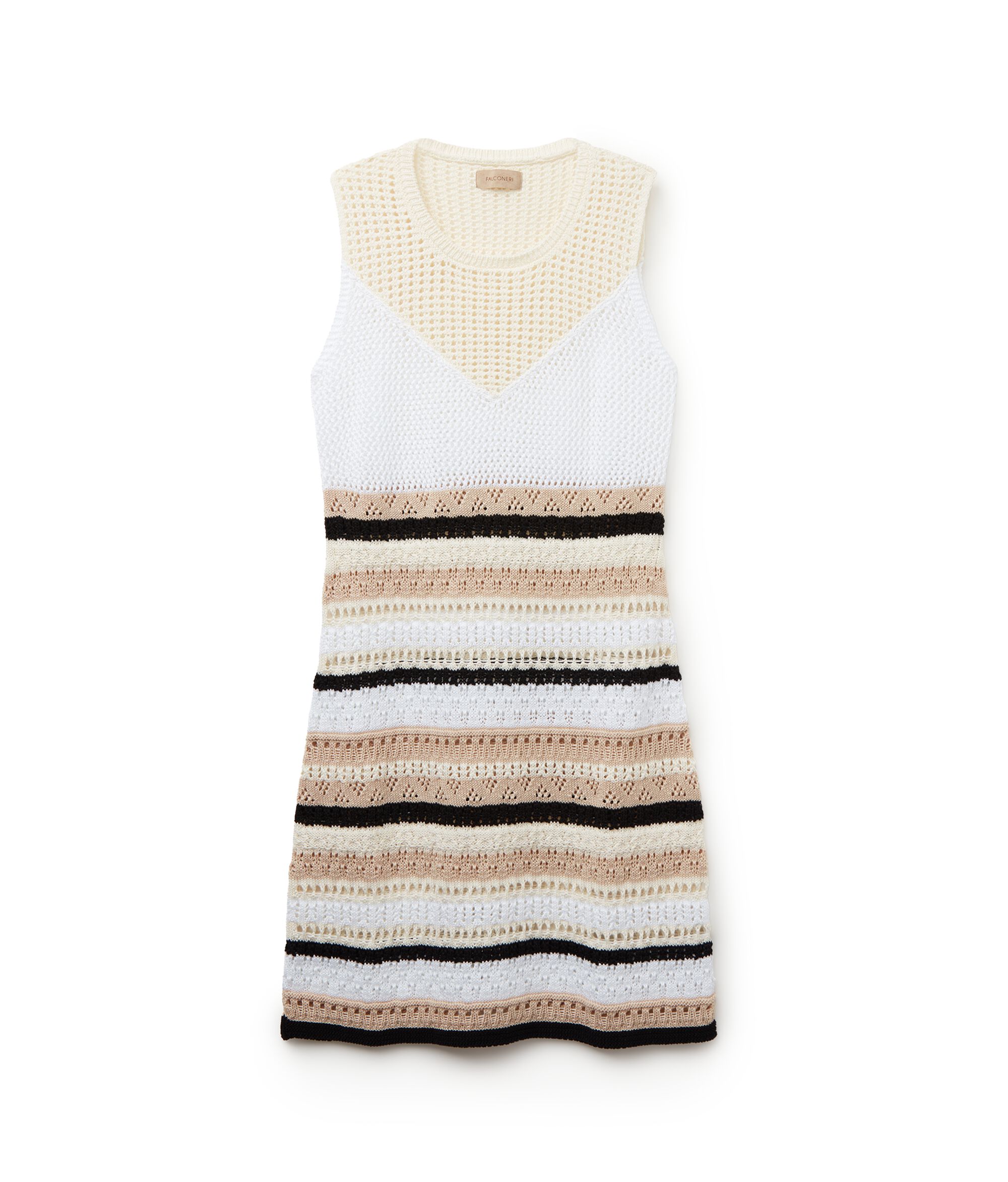 Abito Crochet a Righe