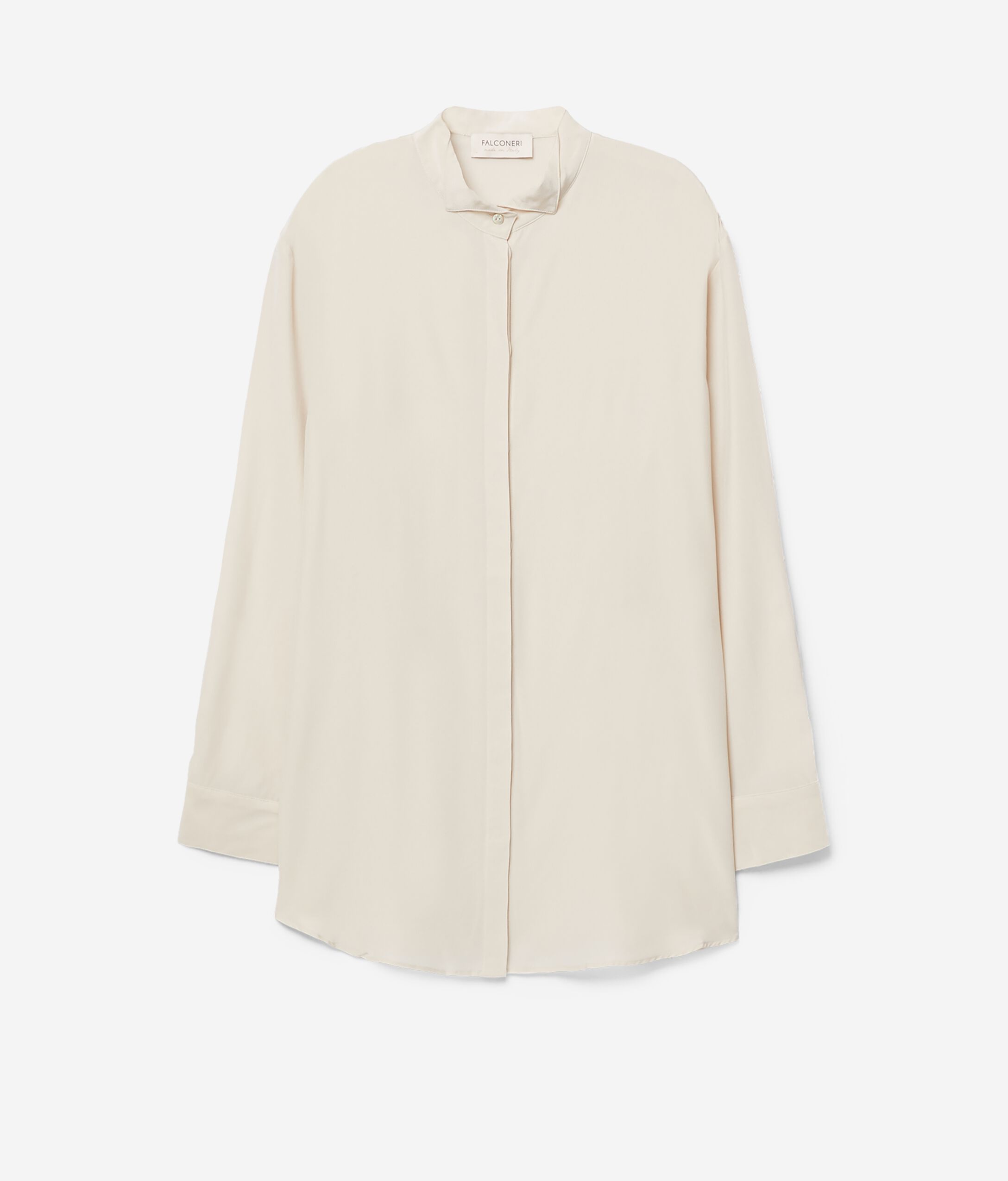 Camicia Smoking Crepe de Chine