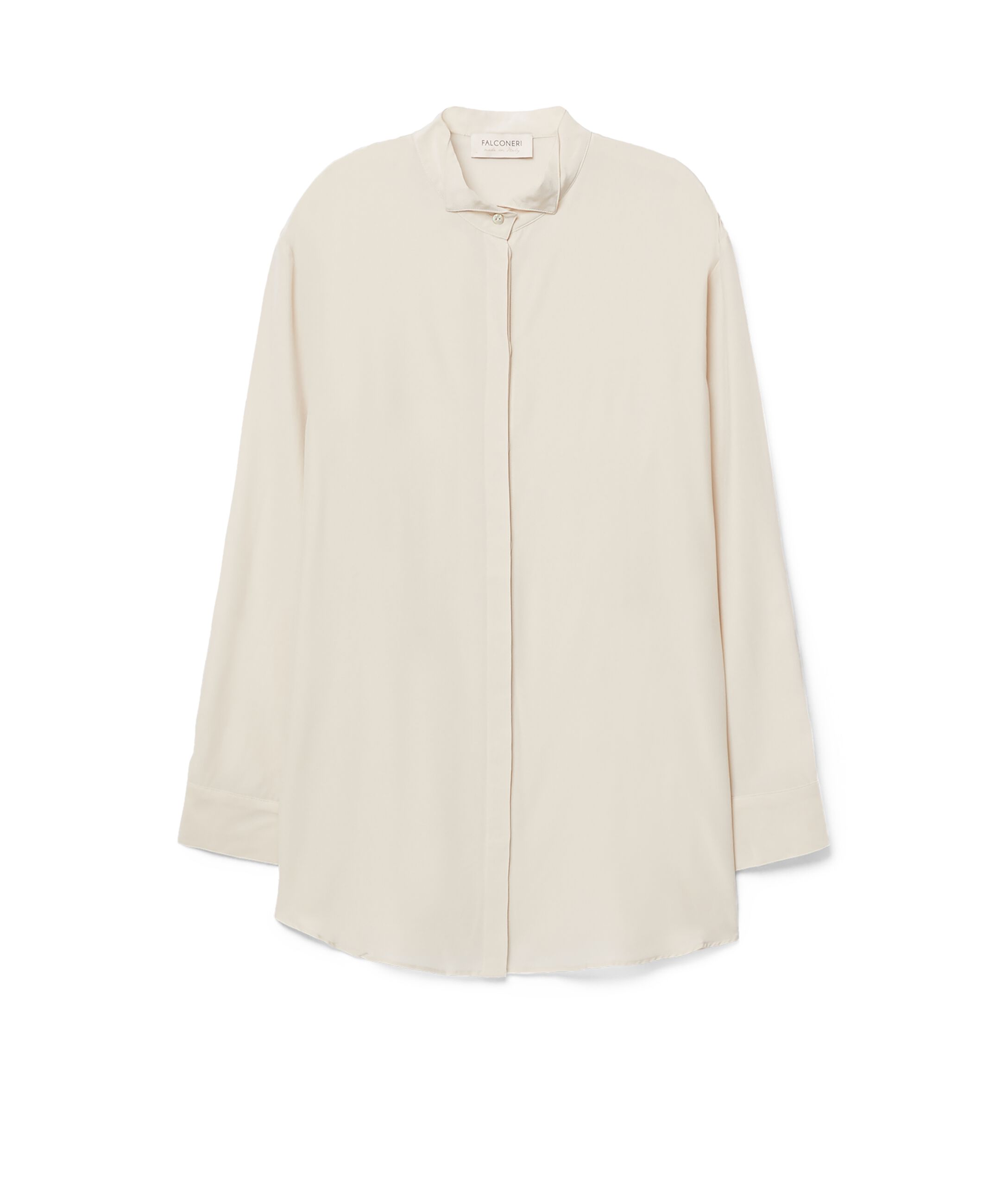 Camicia Smoking Crepe de Chine