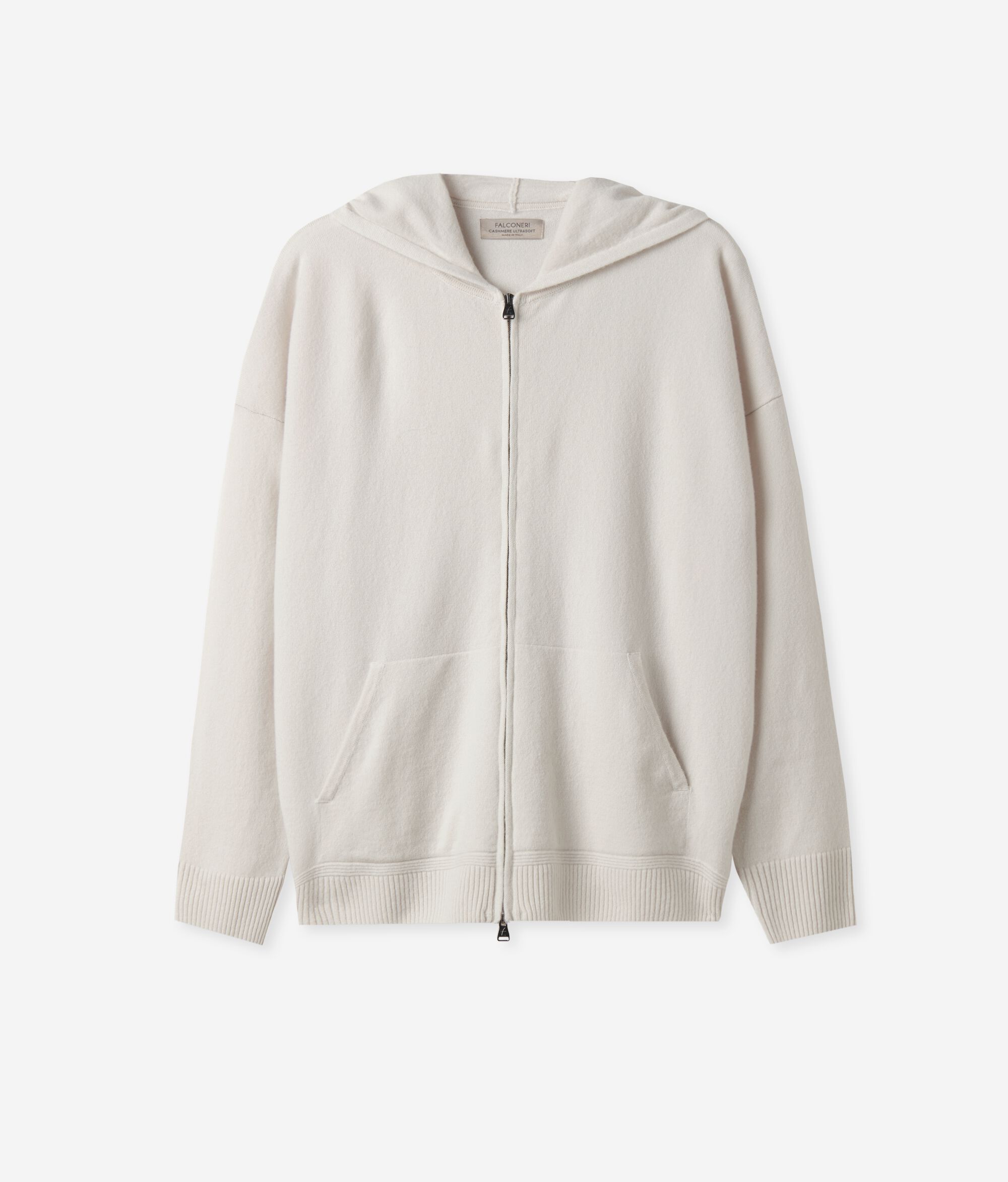 Sweatshirt à capuche en cachemire ultra-doux