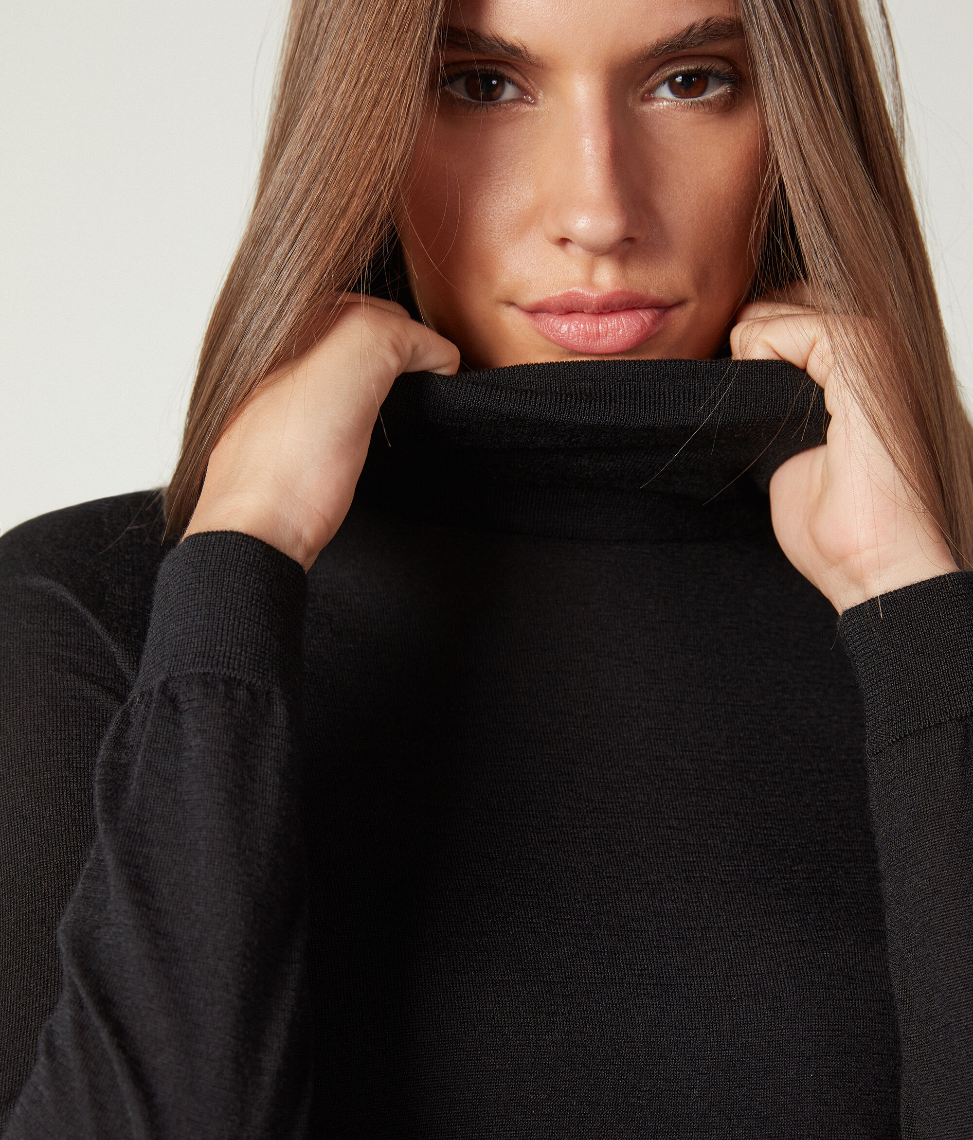 Rollkragenpullover aus Kaschmir Ultrafine