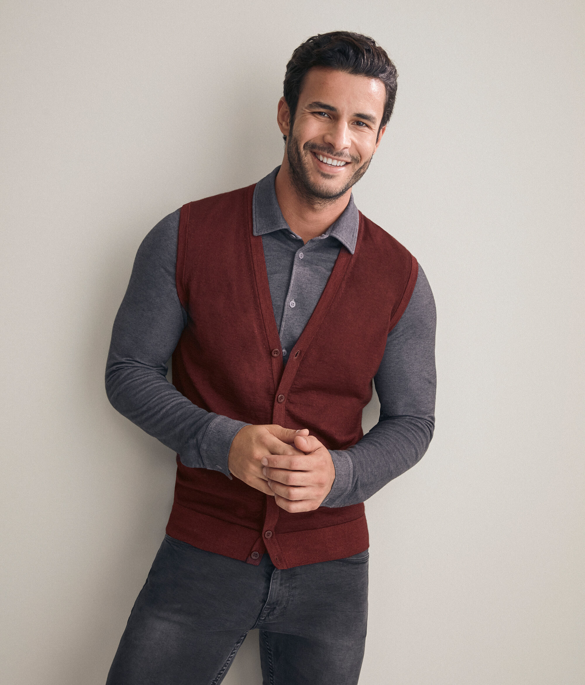 Gilet Cashmere Ultrafine Bottoni