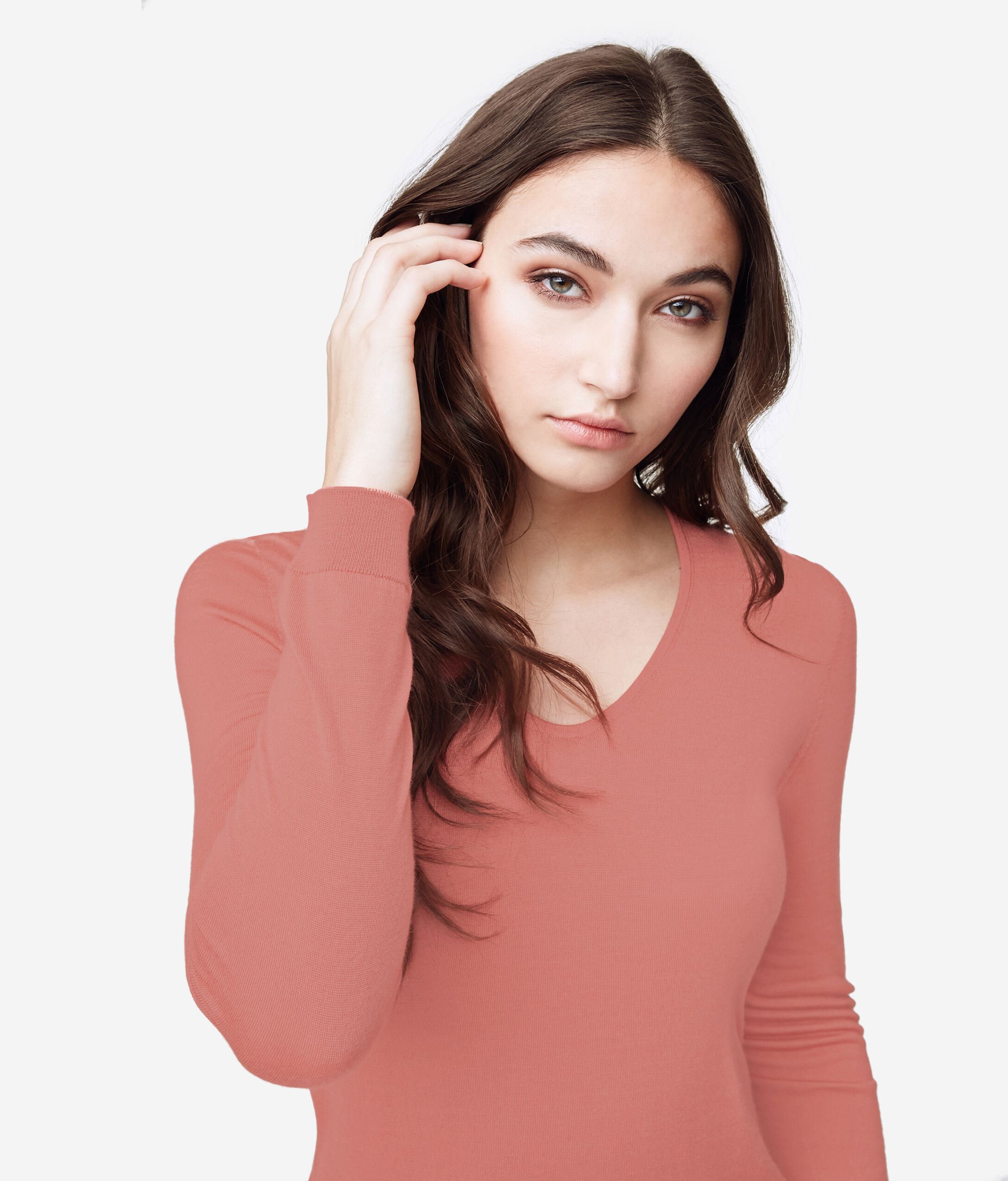 Ultrafine Cashmere V-Neck Jumper