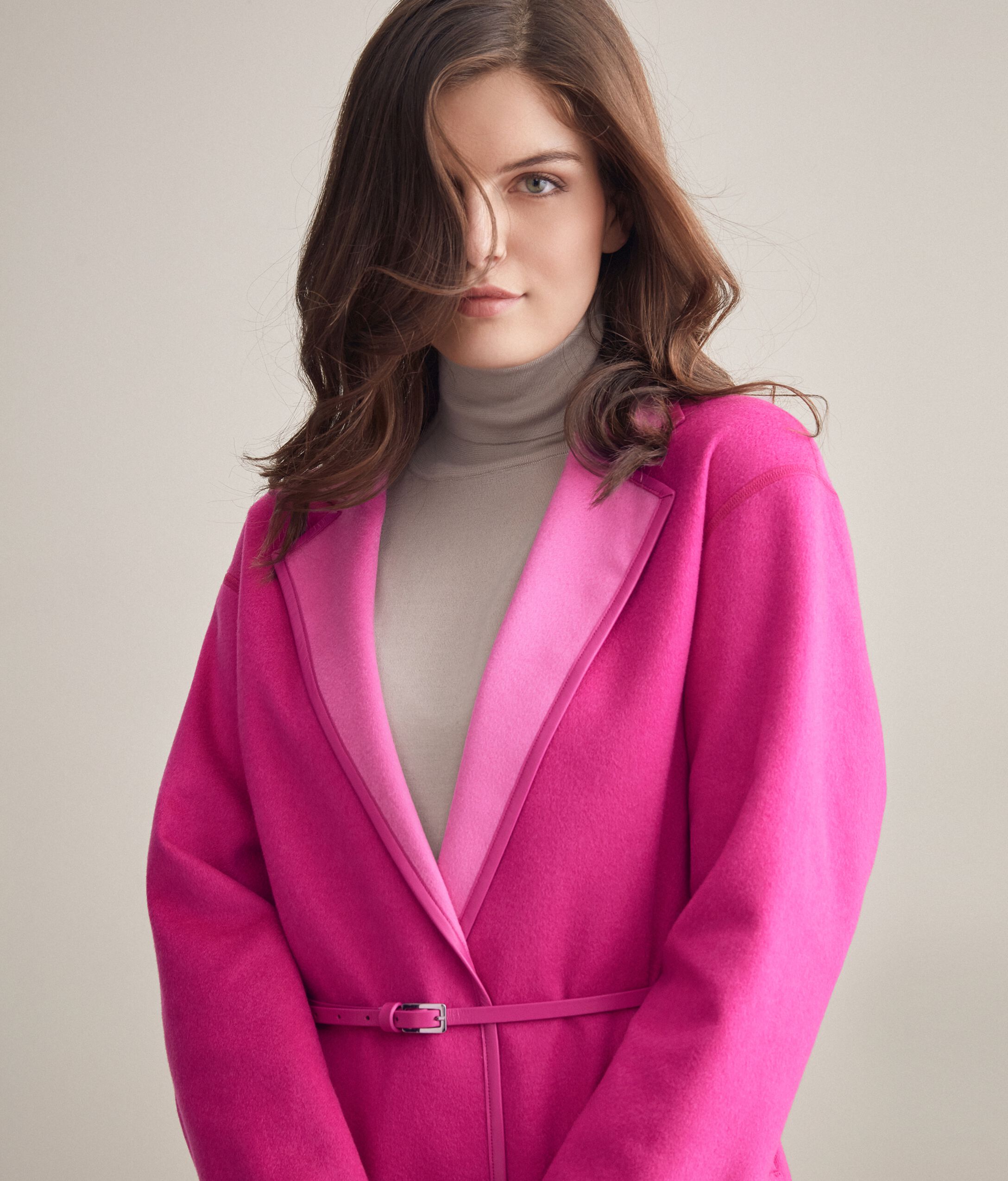 Cappotto Cashmere Bicolor