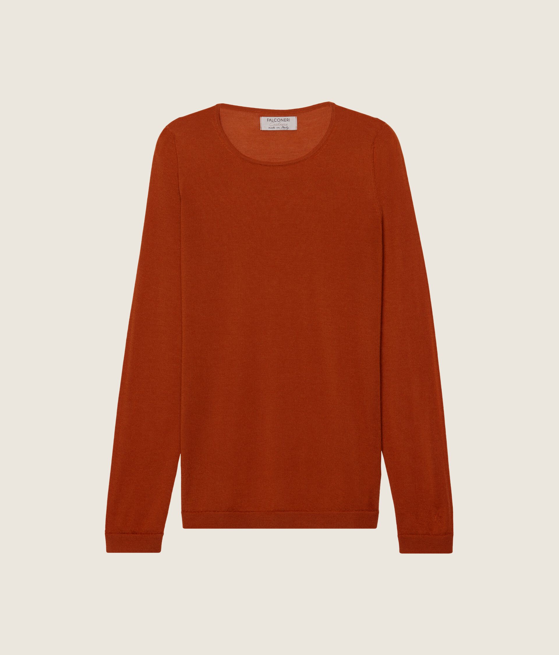 Round-Neck Ultrafine Cashmere Jumper