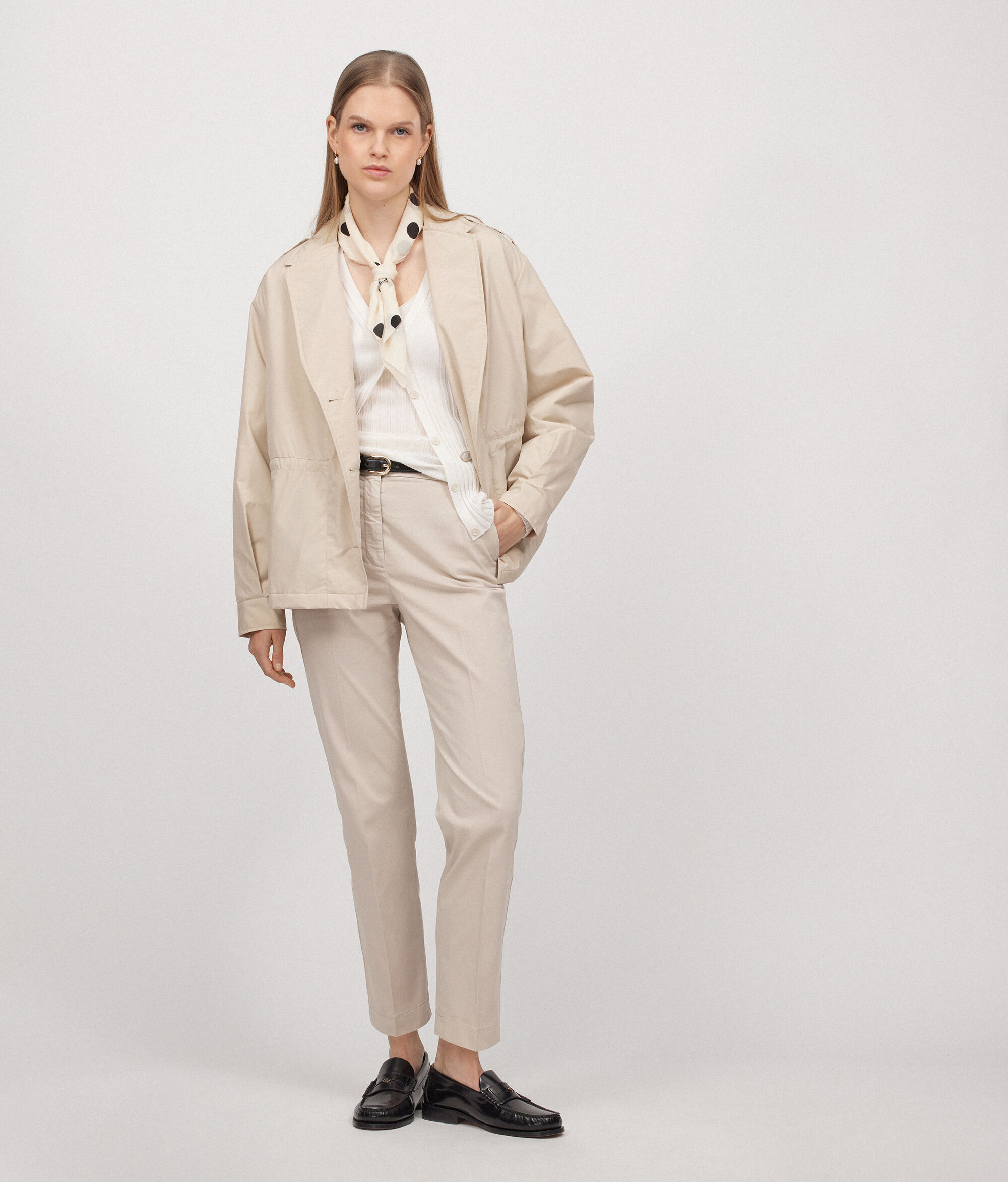 Pantalone a Sigaretta zip