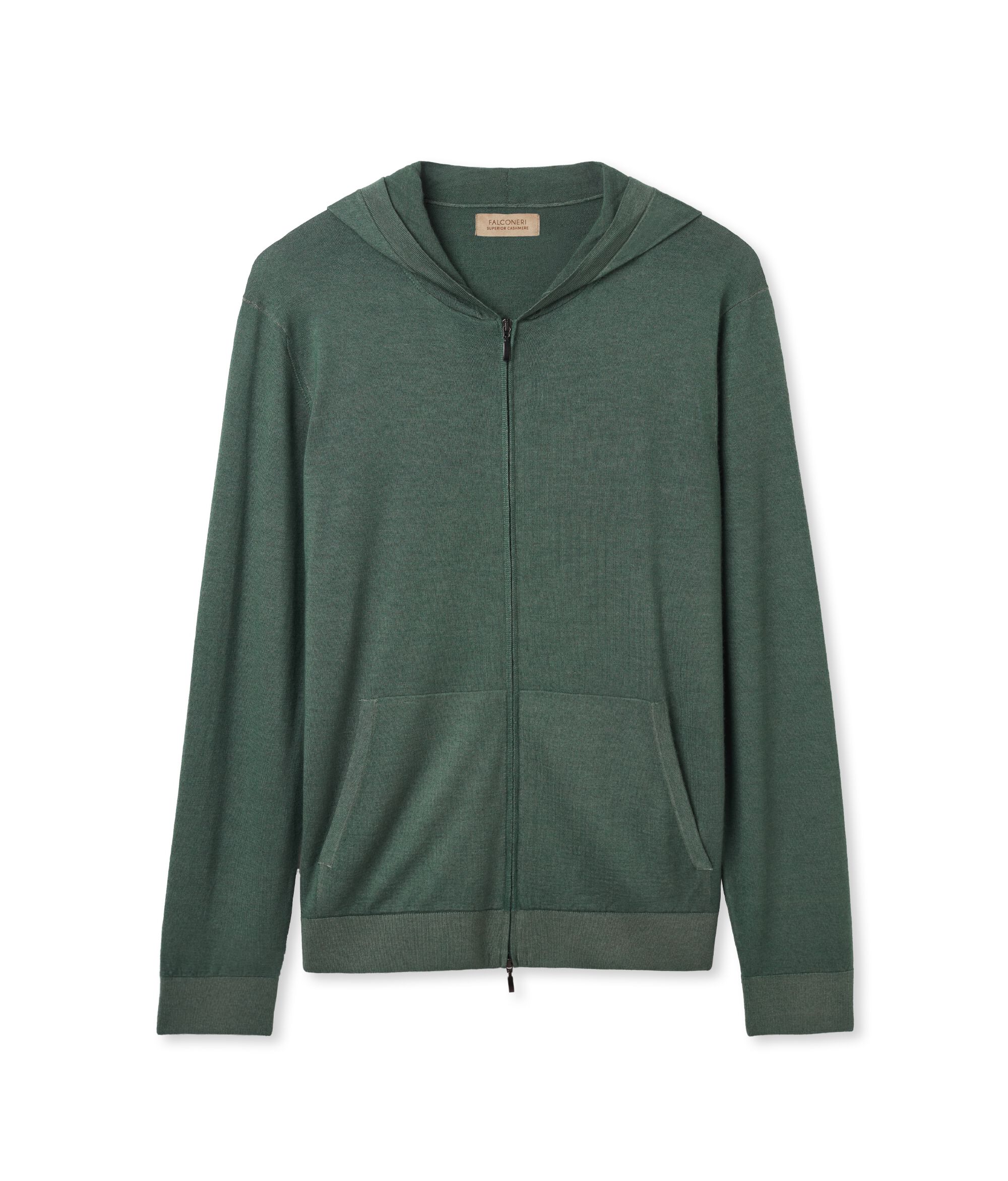 Felpa con Cappuccio in Cashmere Ultrafine