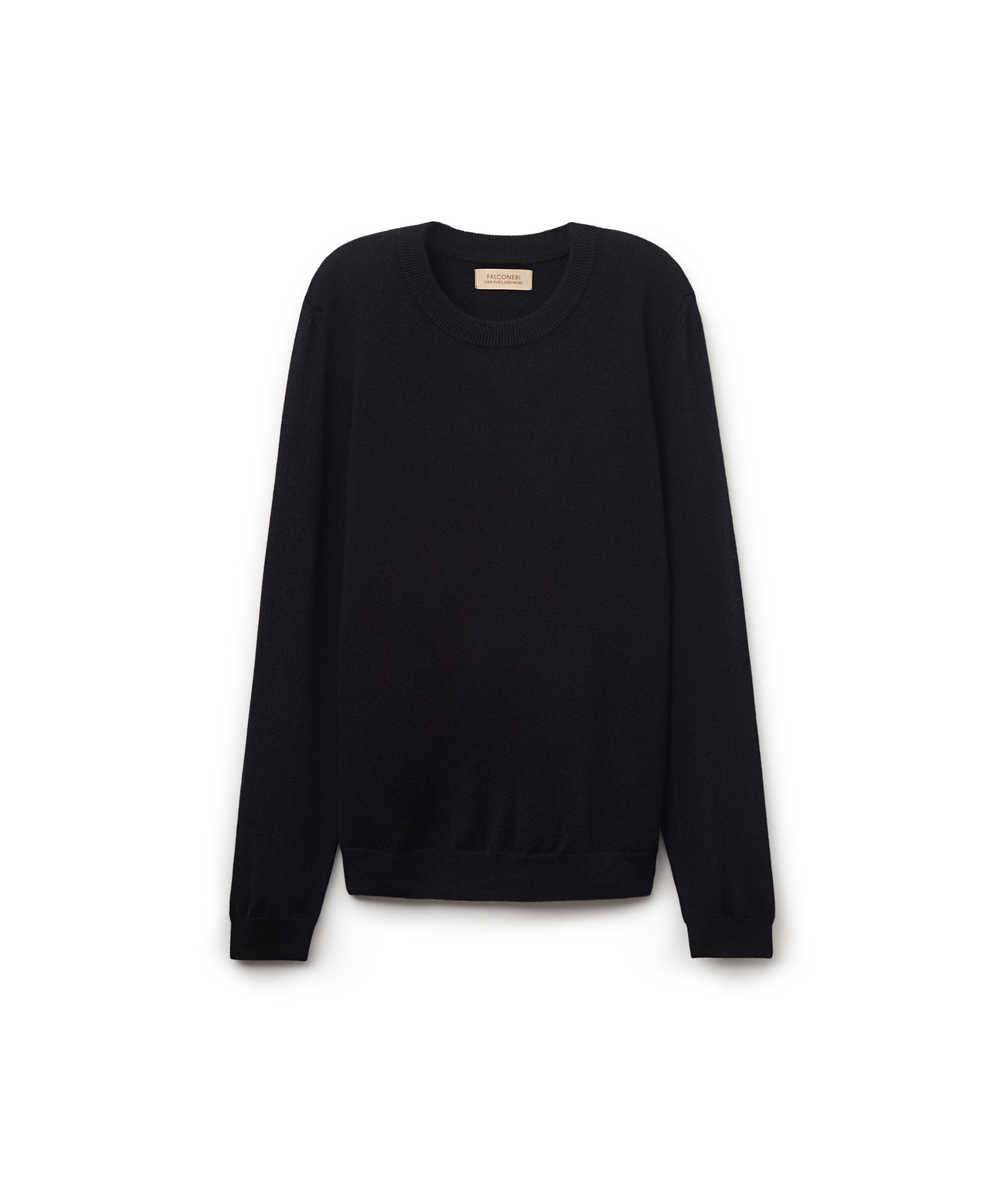 Maglia Girocollo a Maniche lunghe in Cashmere Ultrasoft