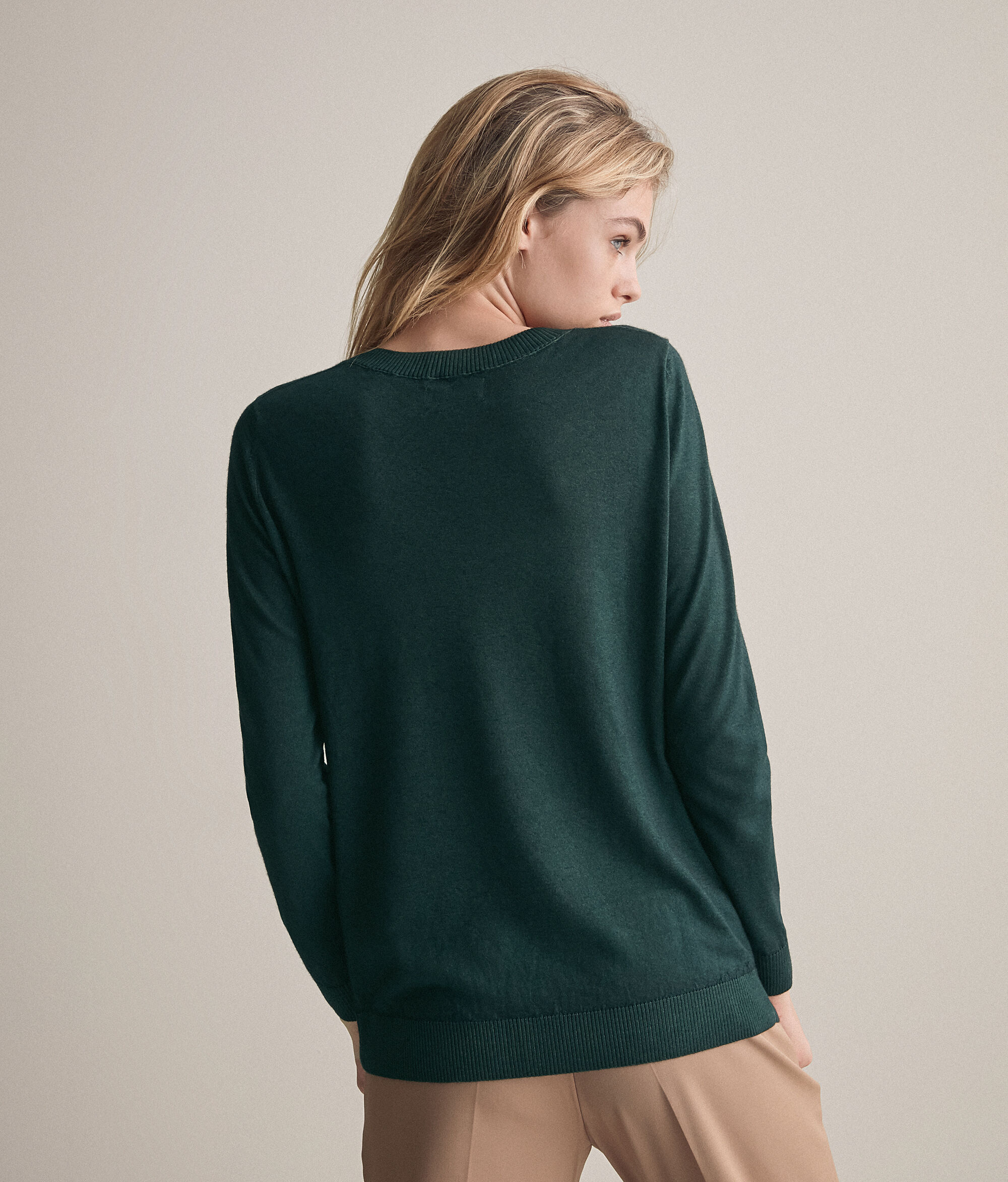 Maglia Girocollo in Cashmere Ultrafine