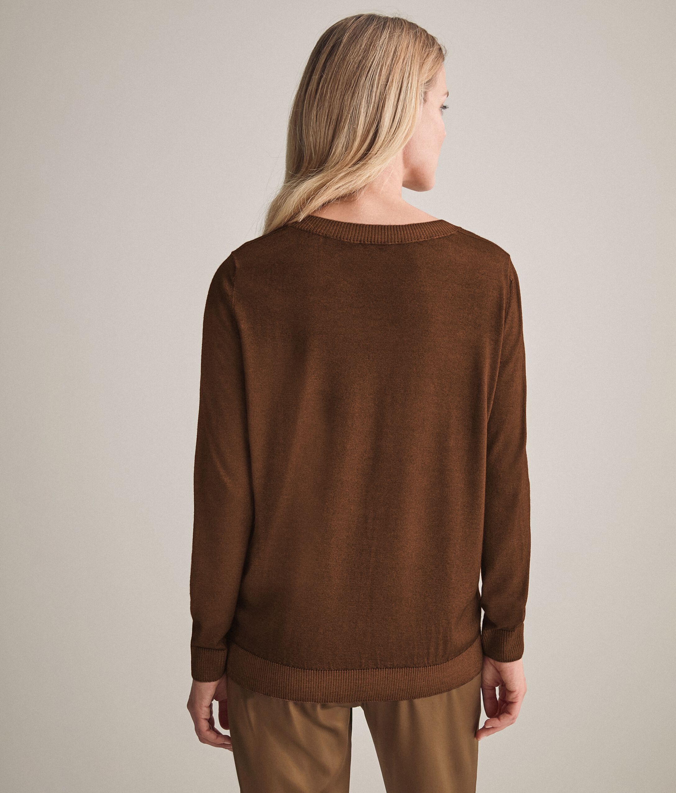 Maglia Girocollo in Cashmere Ultrafine