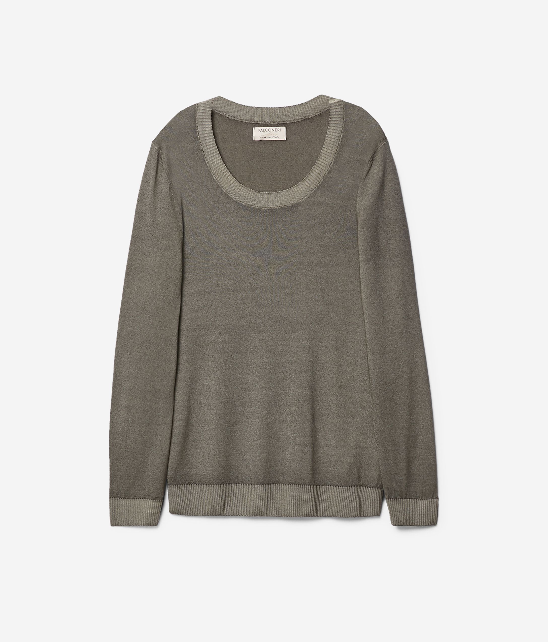 Maglia Girocollo in Cashmere Ultrafine