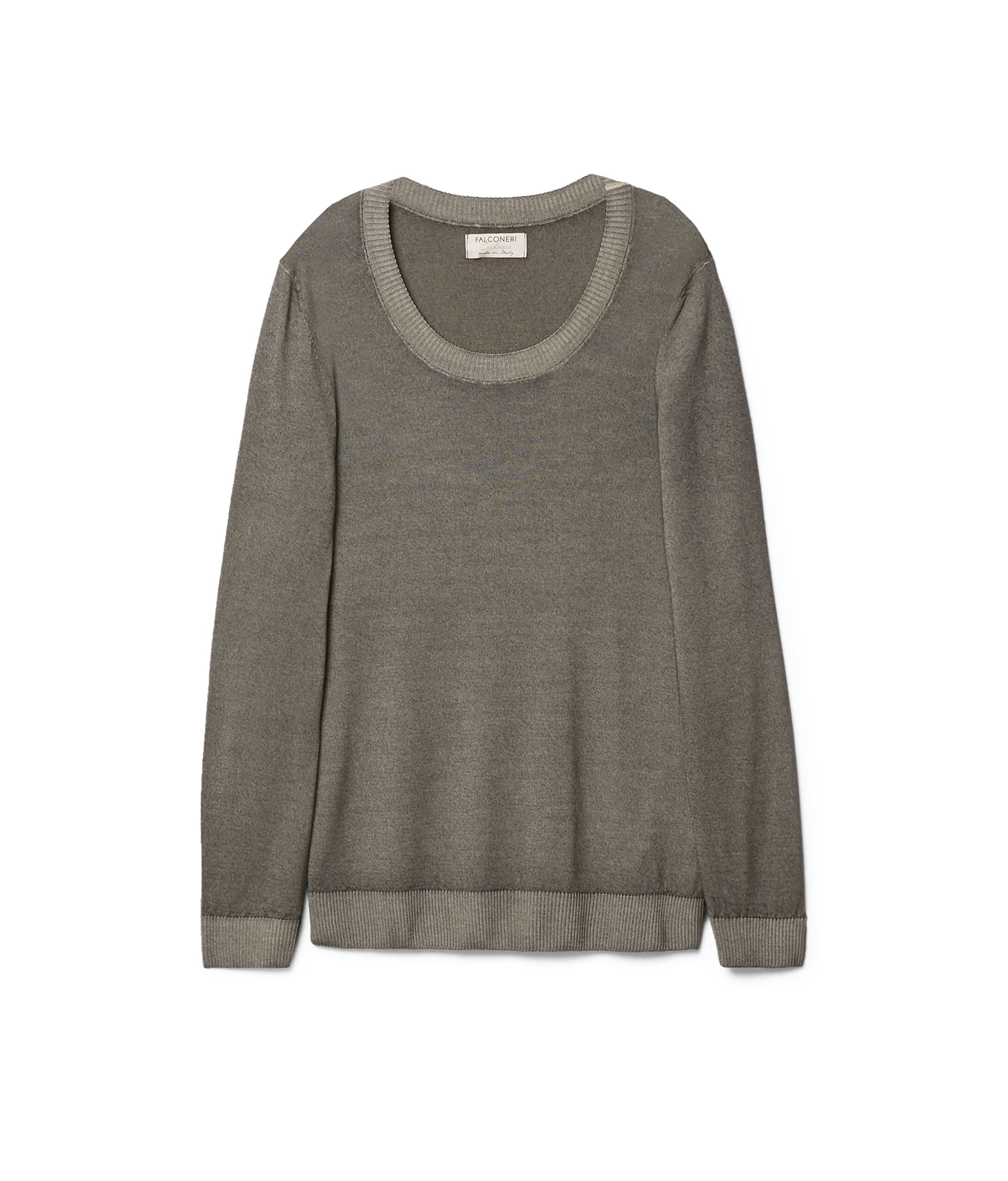Maglia Girocollo in Cashmere Ultrafine