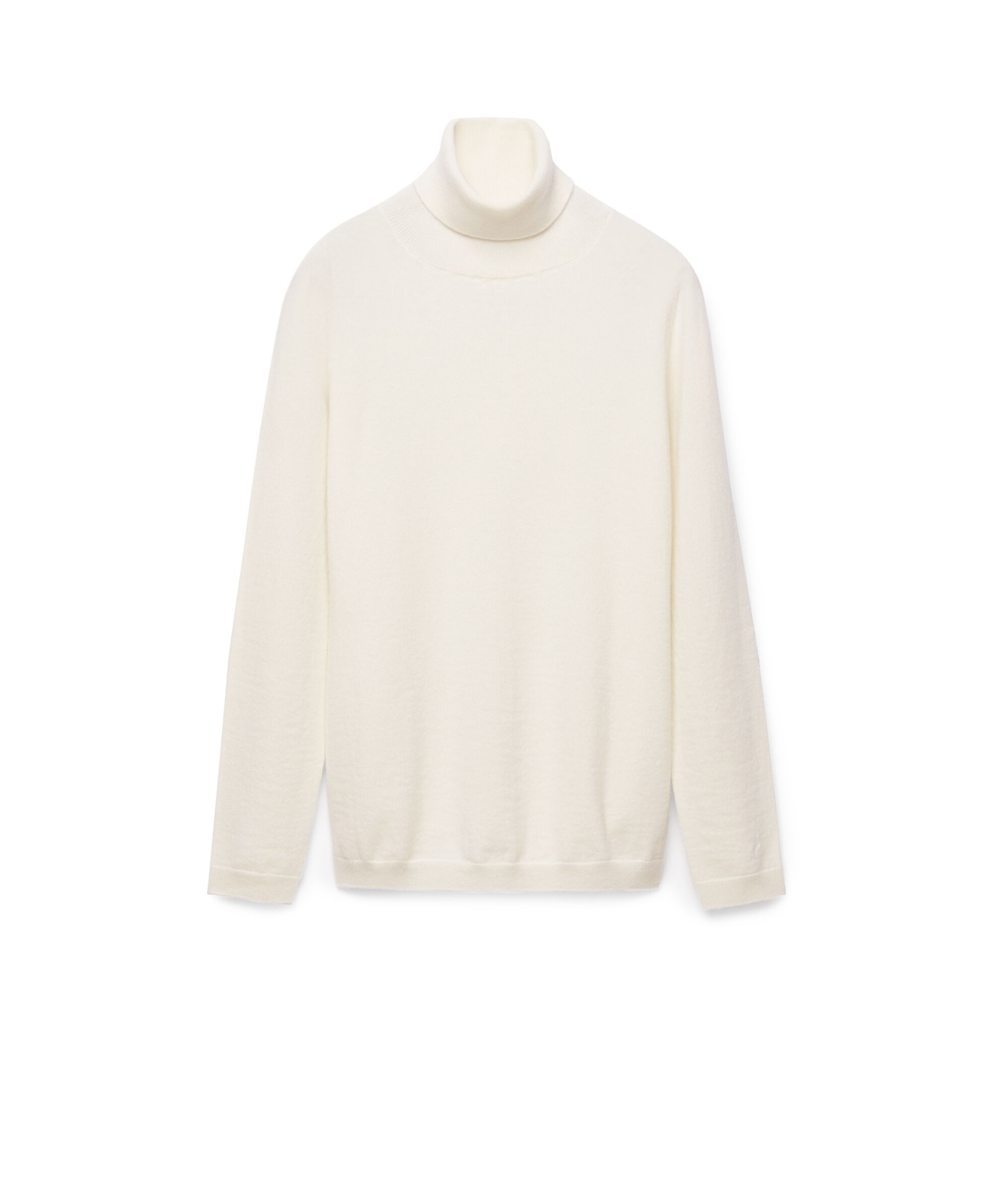 Sweter z golfem z kaszmiru Ultrasoft Colore Biały