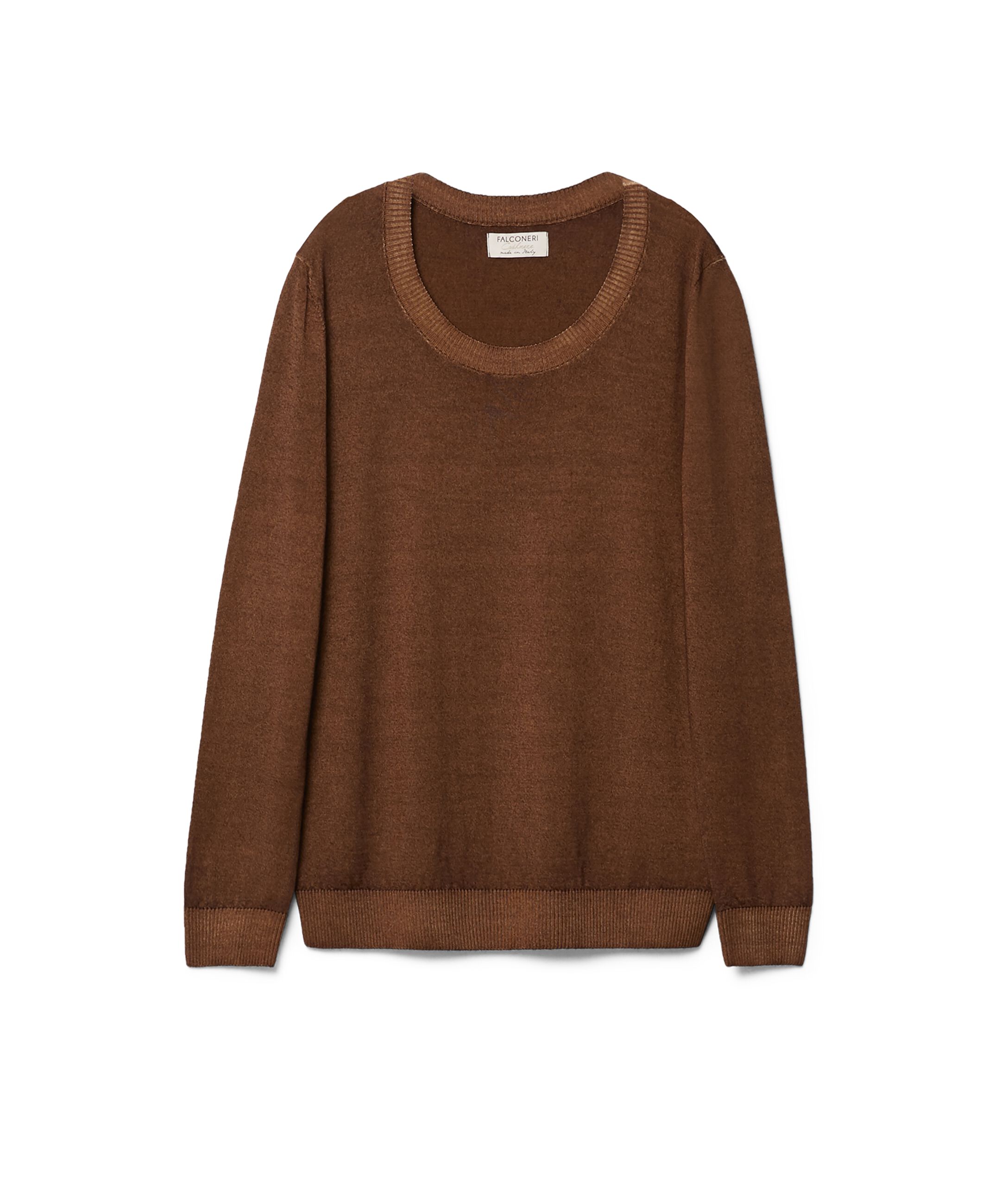 Maglia Girocollo in Cashmere Ultrafine