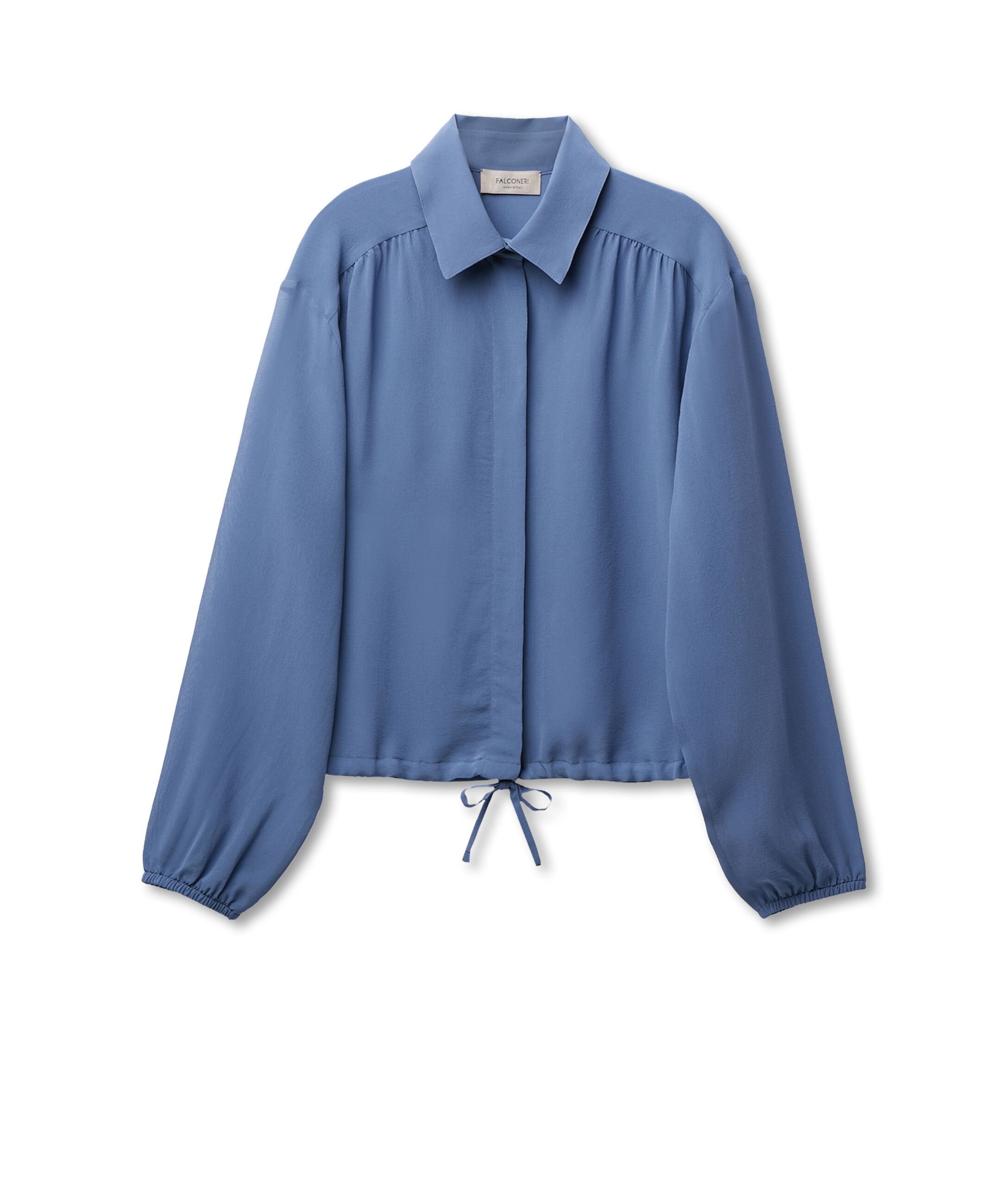 Georgette Drawstring Shirt