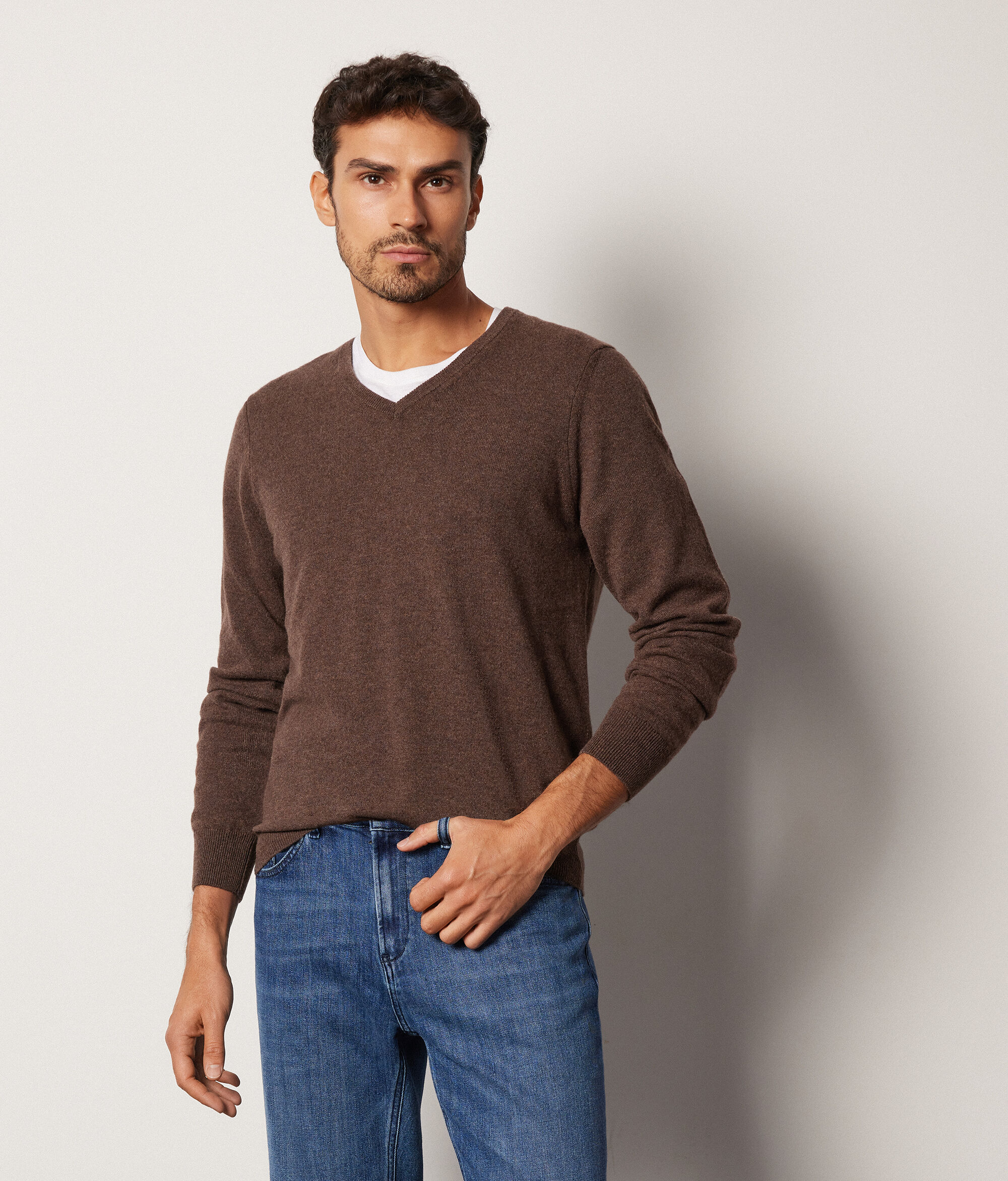 Maglia Scollo V Cashmere Ultrasoft