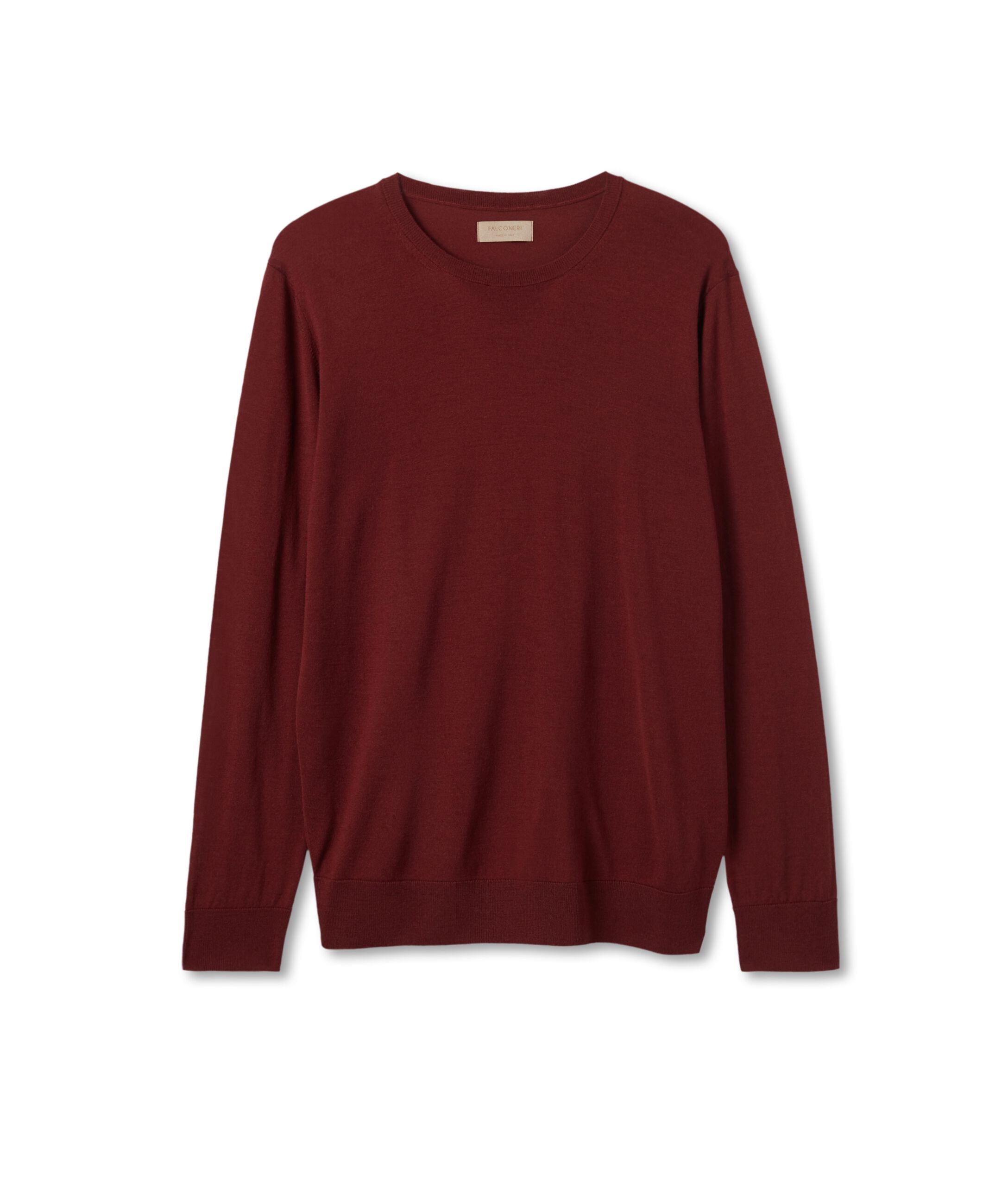 Round Neck Merino Wool Jumper